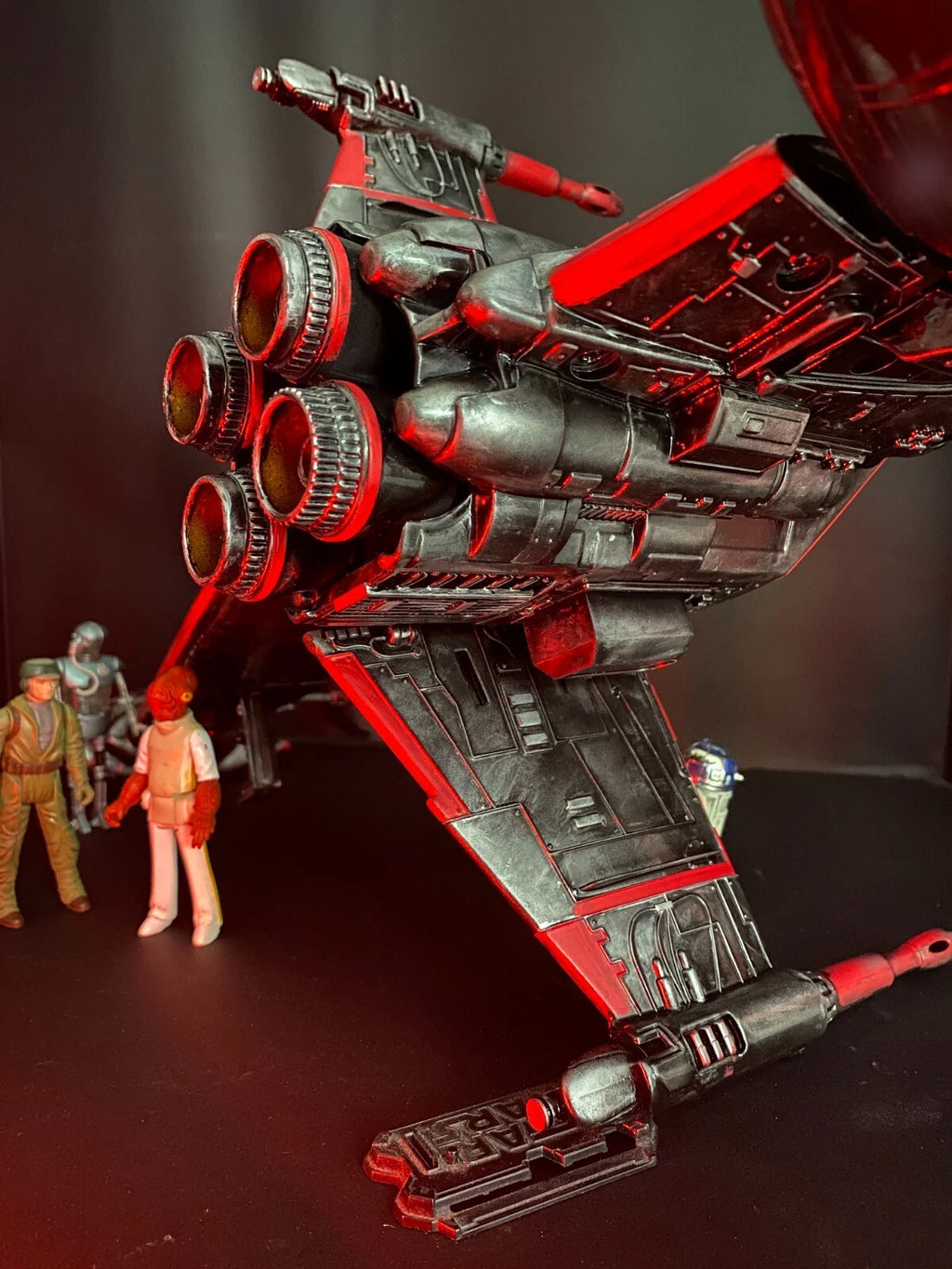 Star Wars Hellion Vortex B-wing Interceptor vintage Maul Shadow lord collectible - view 12