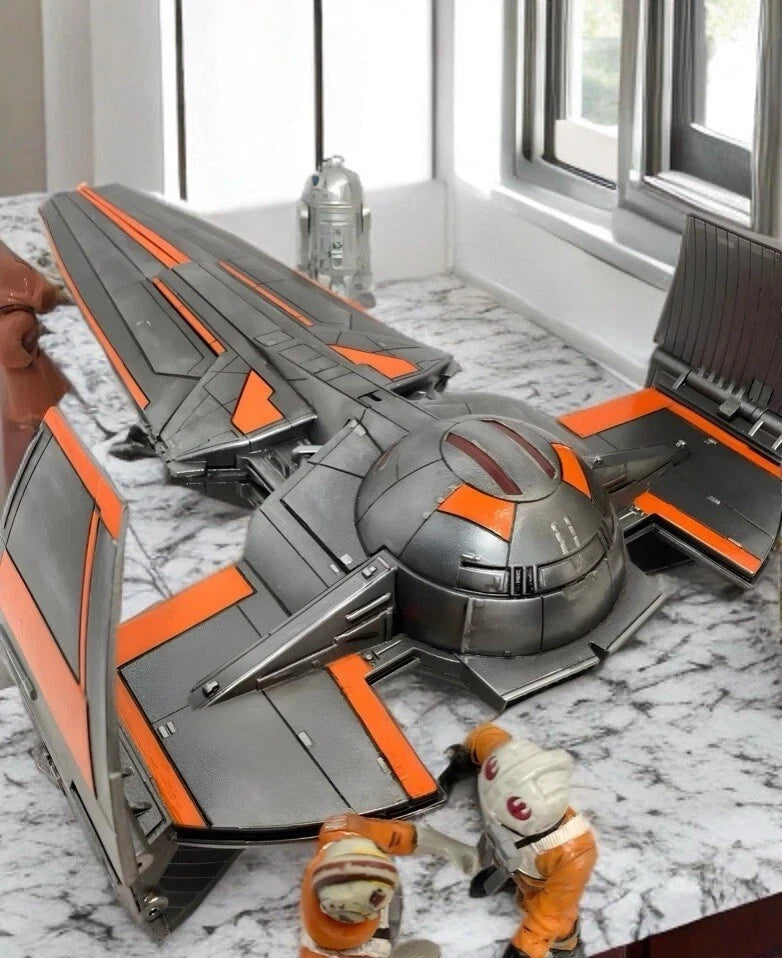 Star Wars Nightglass V-47 Infiltrator Interceptor Custom Starfighter Squadron
