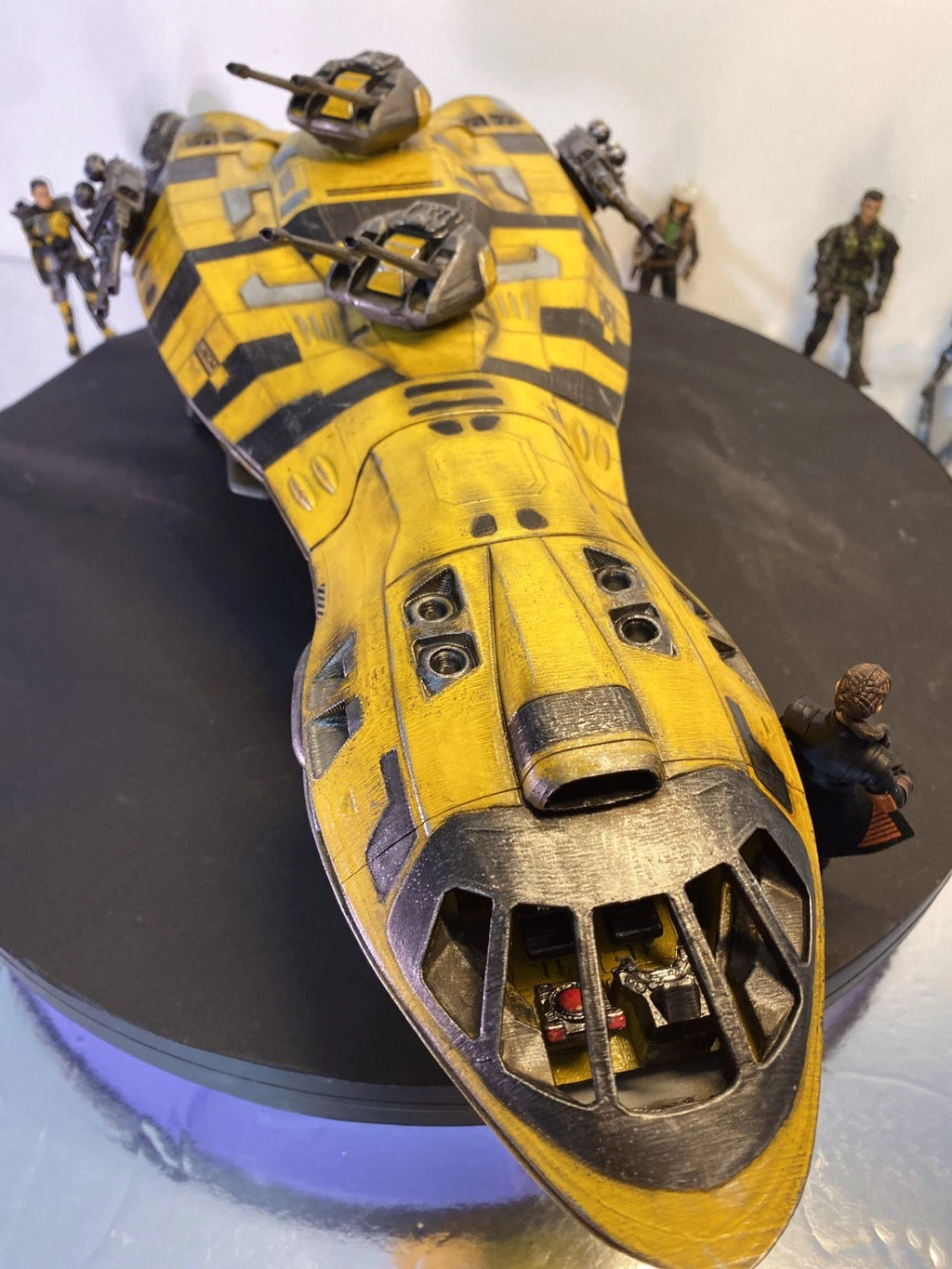 K-Unit NIGHT ORDER Gunship | Blade Runner Corporate Patrol Custom — Tyrell Corp