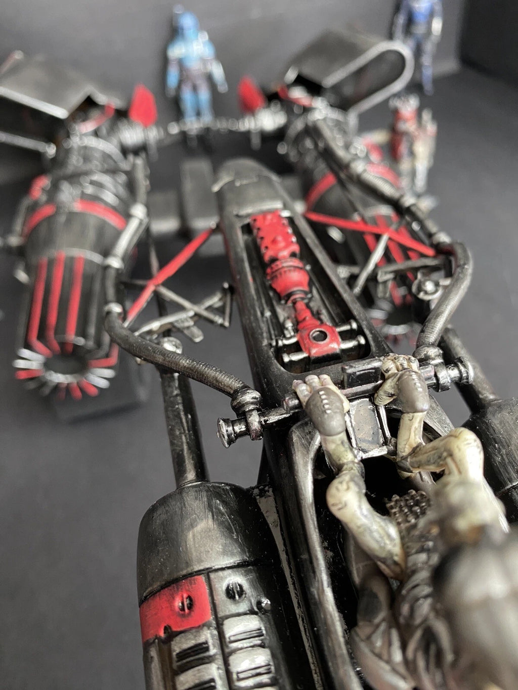 Star Wars Death Watch Pod Racer Original 1999 Kenner Vintage Black Series Empire - view 9