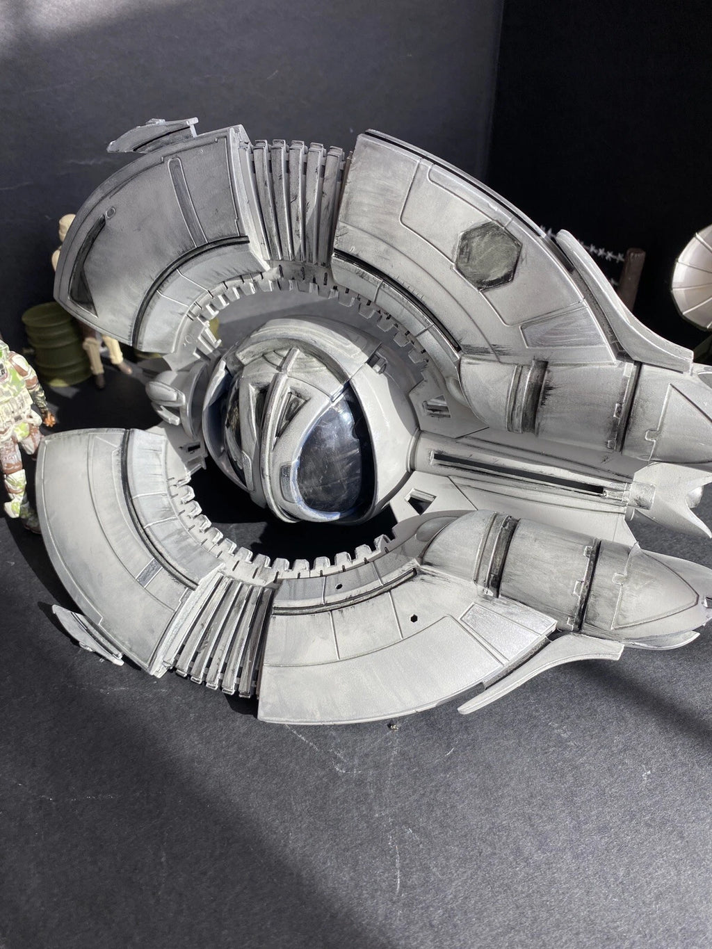 Star Wars Eclipse Tri-Fighter Custom CIS Droid Interceptor Vintage Kenner  - view 24