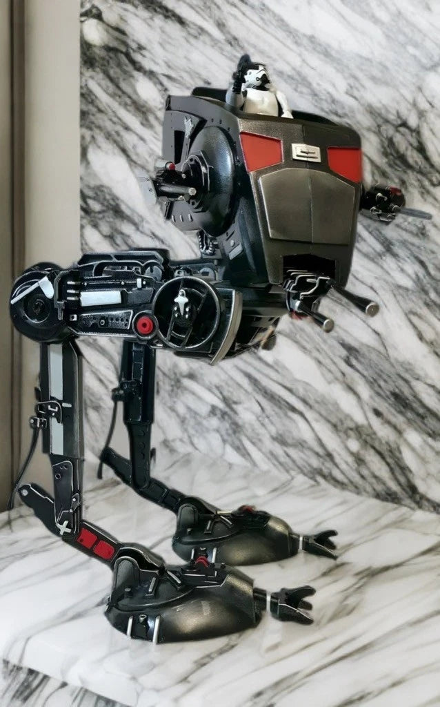 Andor Star Wars AT-ST “Red Warden” Imperial Urban Pacification Walker custom
