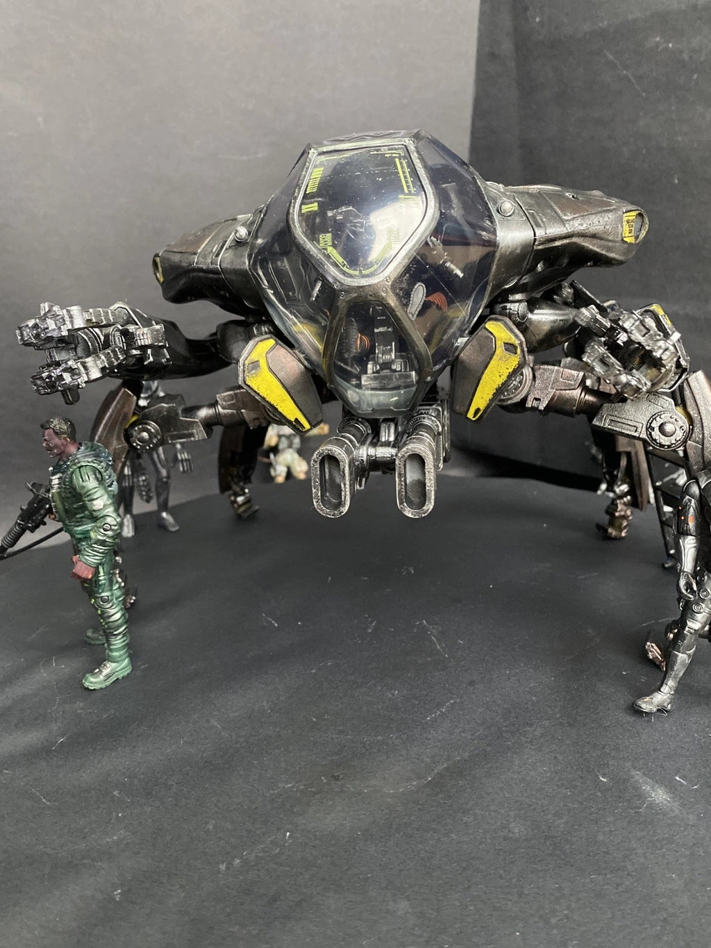 COBRA WIDOW-STINGER VAS-9 Assault Walker Custom VTOL Gunship GI Joe collectible