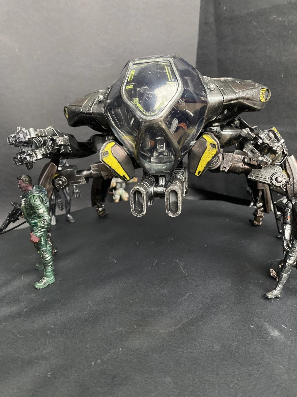 COBRA WIDOW-STINGER VAS-9 Assault Walker Custom VTOL Gunship GI Joe collectible