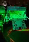Ancient Gatefront Assault Commission | Stargate Custom / Diorama SG1 Painted
