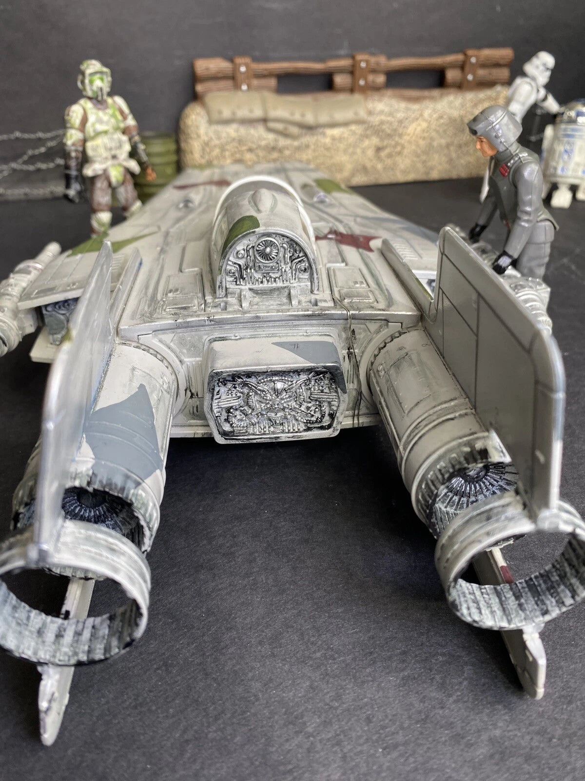 A-Wing “Hunter’s Fang” –  Rebel Interceptor Kashyyyk Camo Starfighter Star Wars - view 17