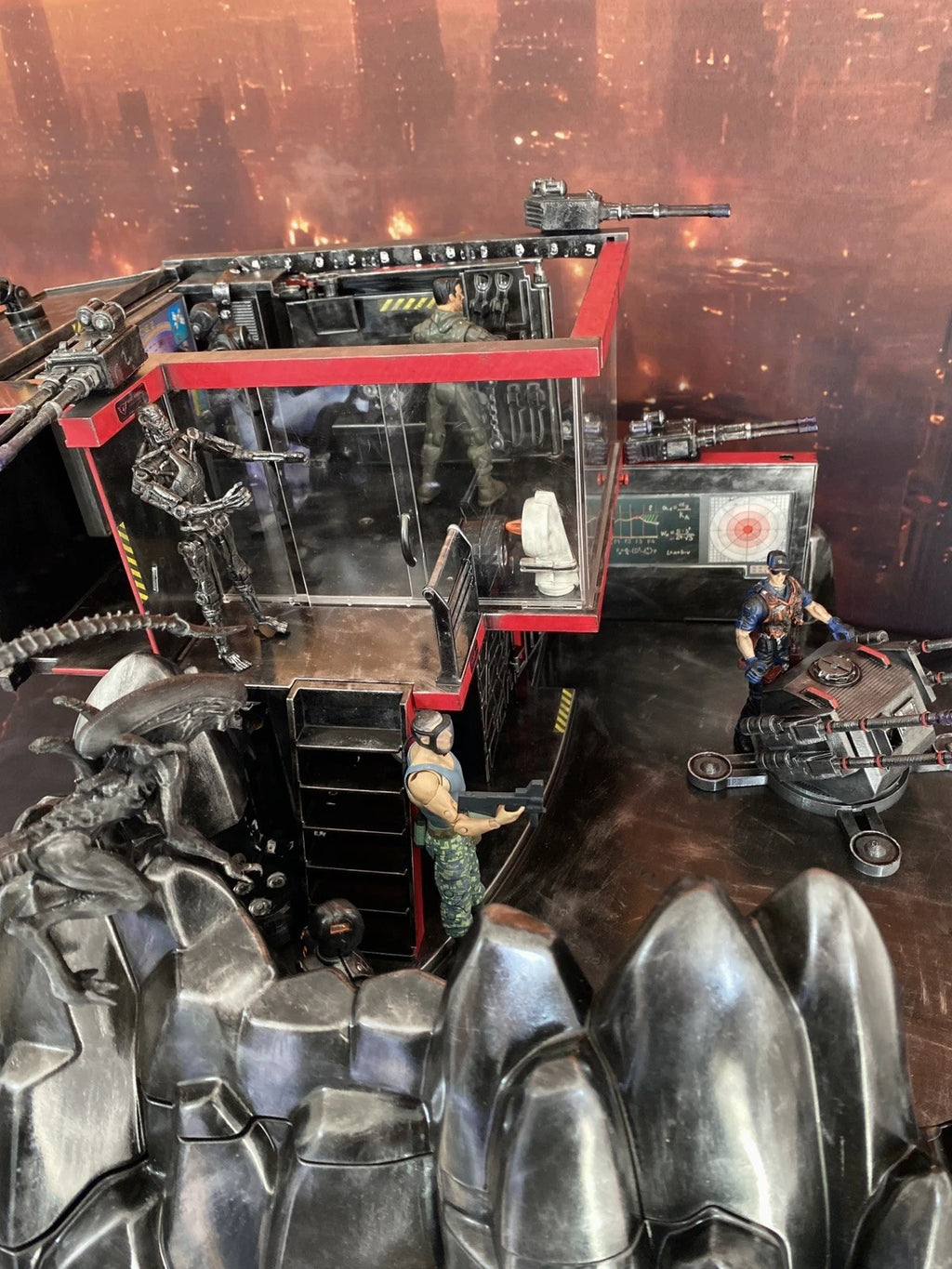 Aliens Hadley Bastion-54 Colonial Marines Outpost Weyland Yutani Romulus Diorama