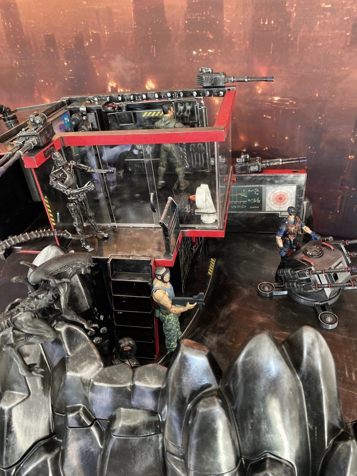 Aliens Hadley Bastion-54 Colonial Marines Outpost Weyland Yutani Romulus Diorama