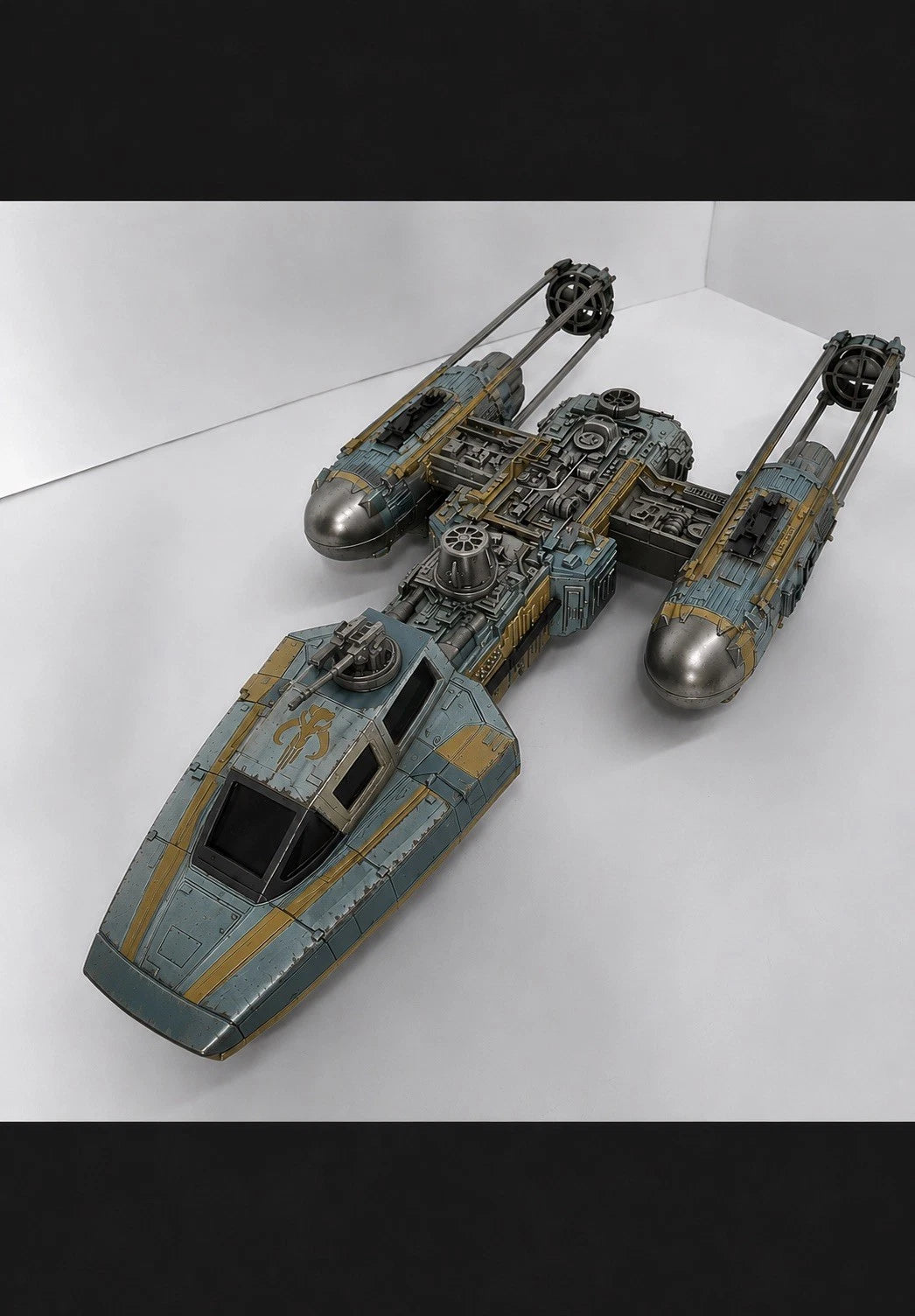 Mandalorian Y-Wing Commission Star Wars Andor Vintage Sith Kenner Custom