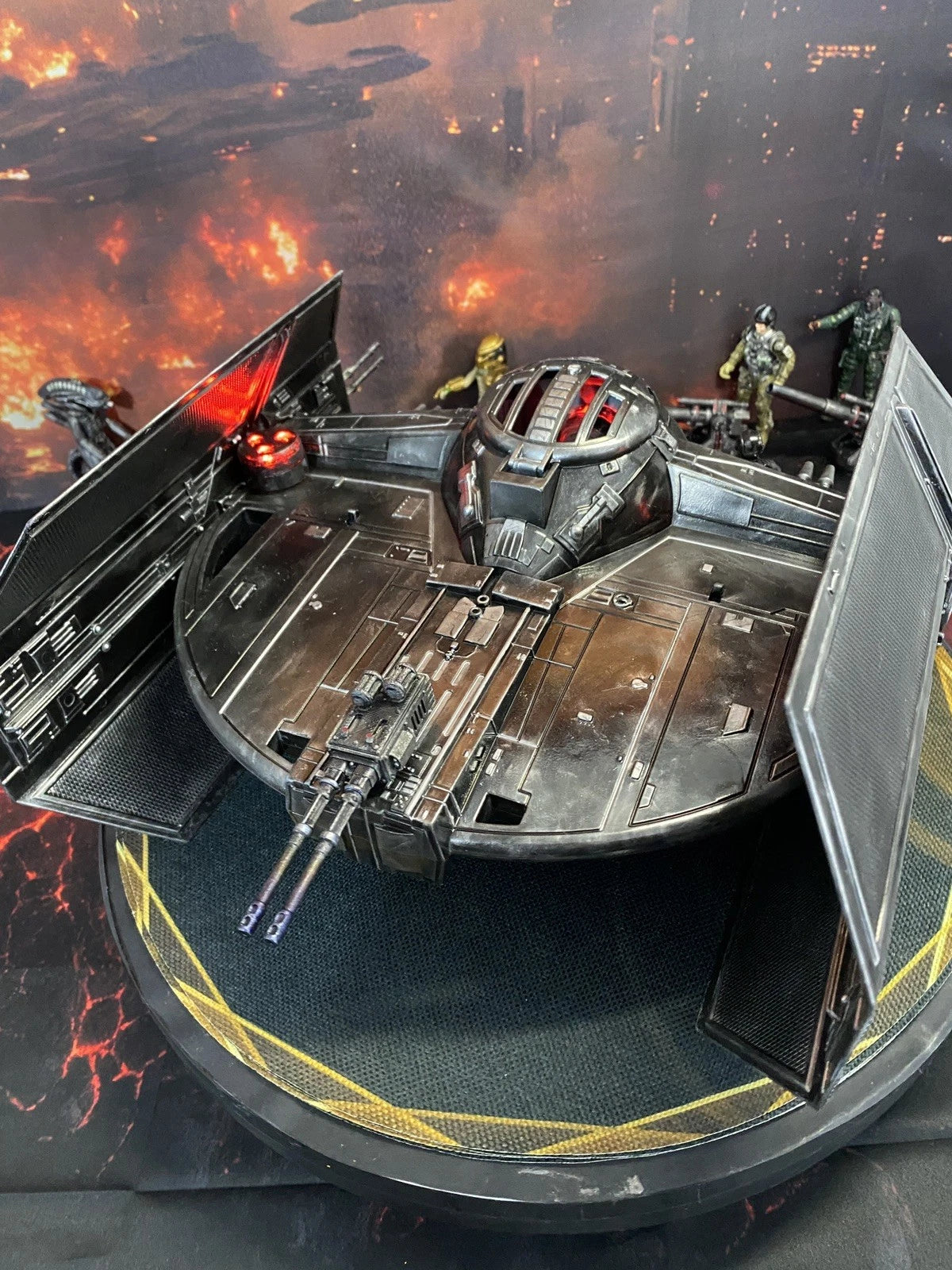 Star Wars TIE Fighter Vintage Collection Imperial Empire Sith Custom Starfighter