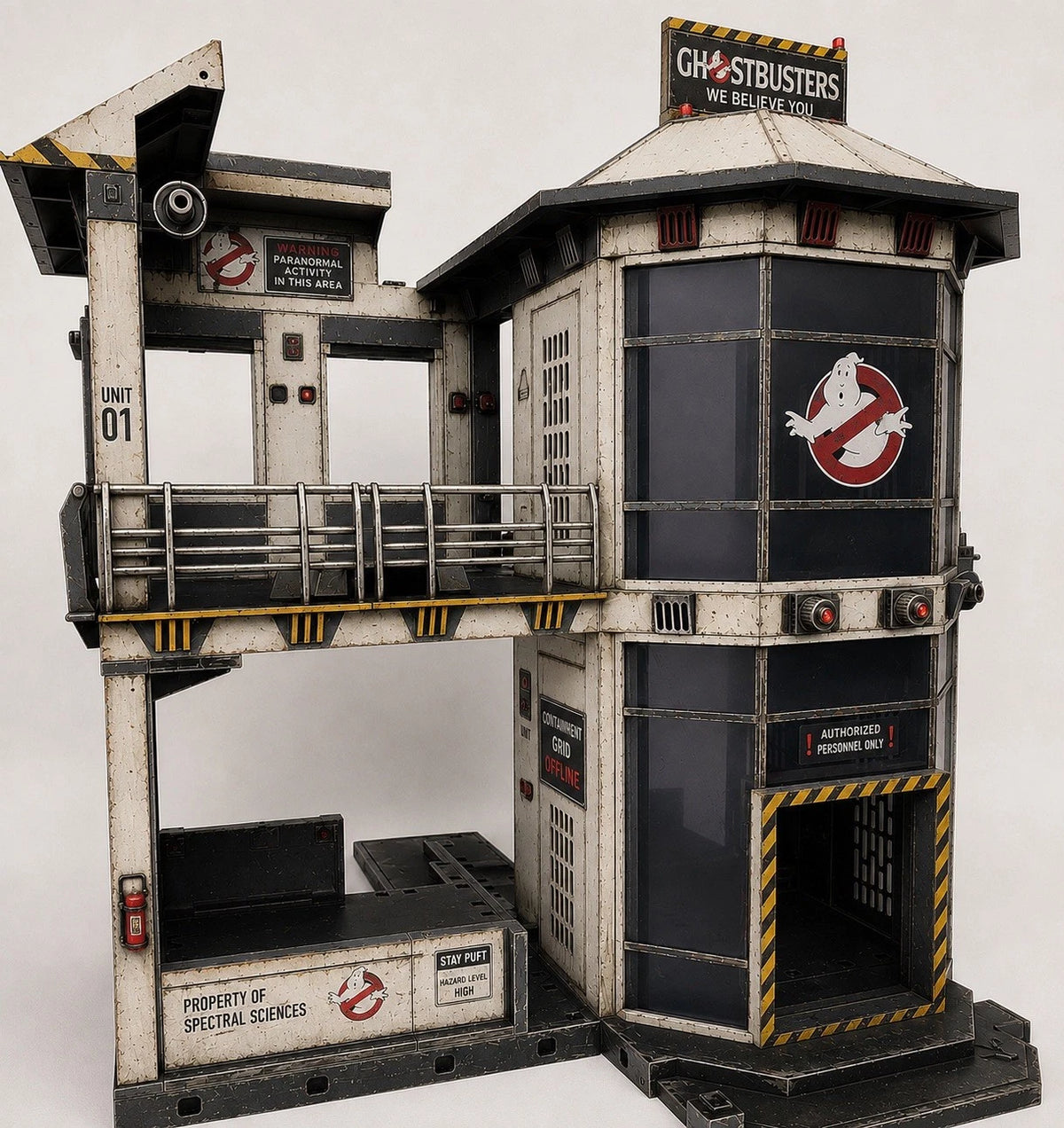 Ghostbusters Custom Vehicle Commission Ecto Repaint vintage Kenner Diorama