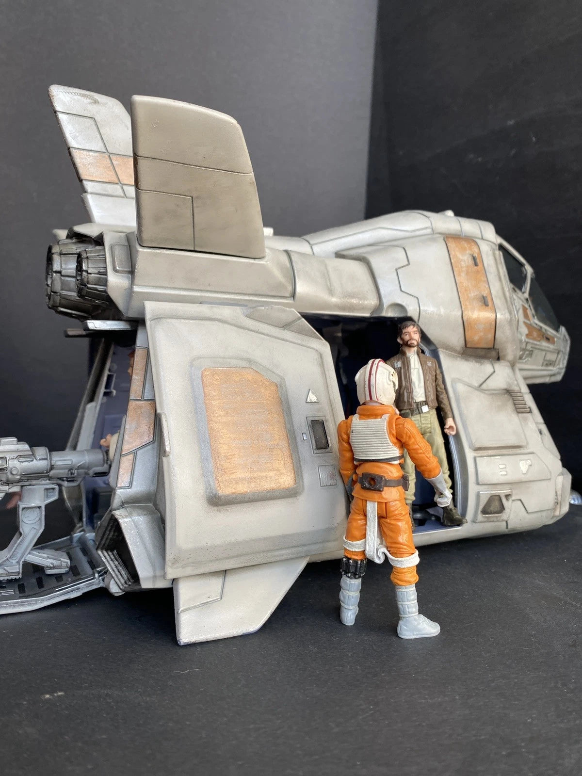 City Perimeter Courier-7 Custom Logan’s Run Shuttle Diorama Sci-Fi Vehicle
