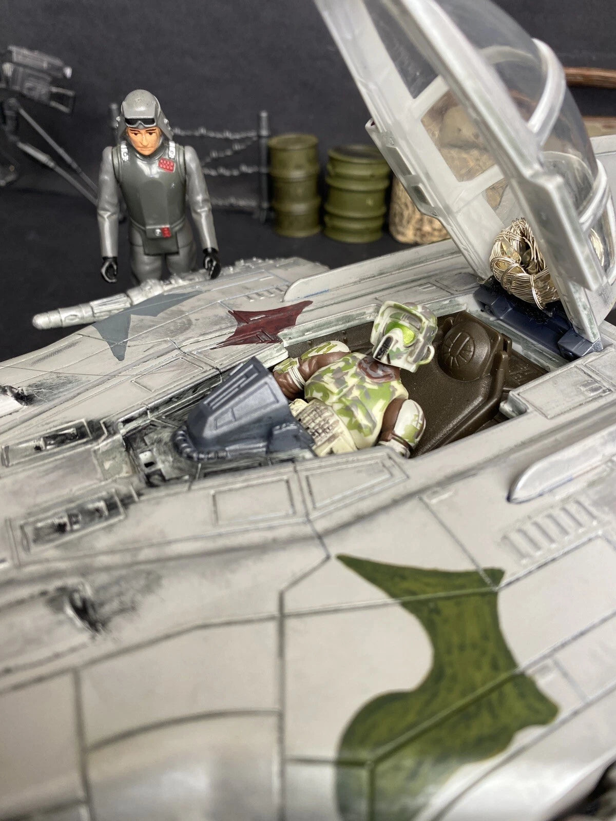 A-Wing “Hunter’s Fang” –  Rebel Interceptor Kashyyyk Camo Starfighter Star Wars - view 6