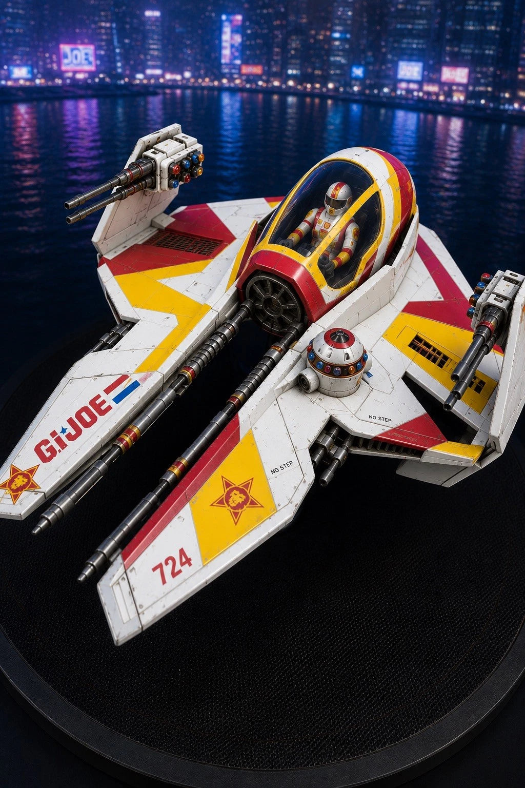 GI Joe Cobra Custom Vehicle Vintage HISS gunship Destro Commander Commission