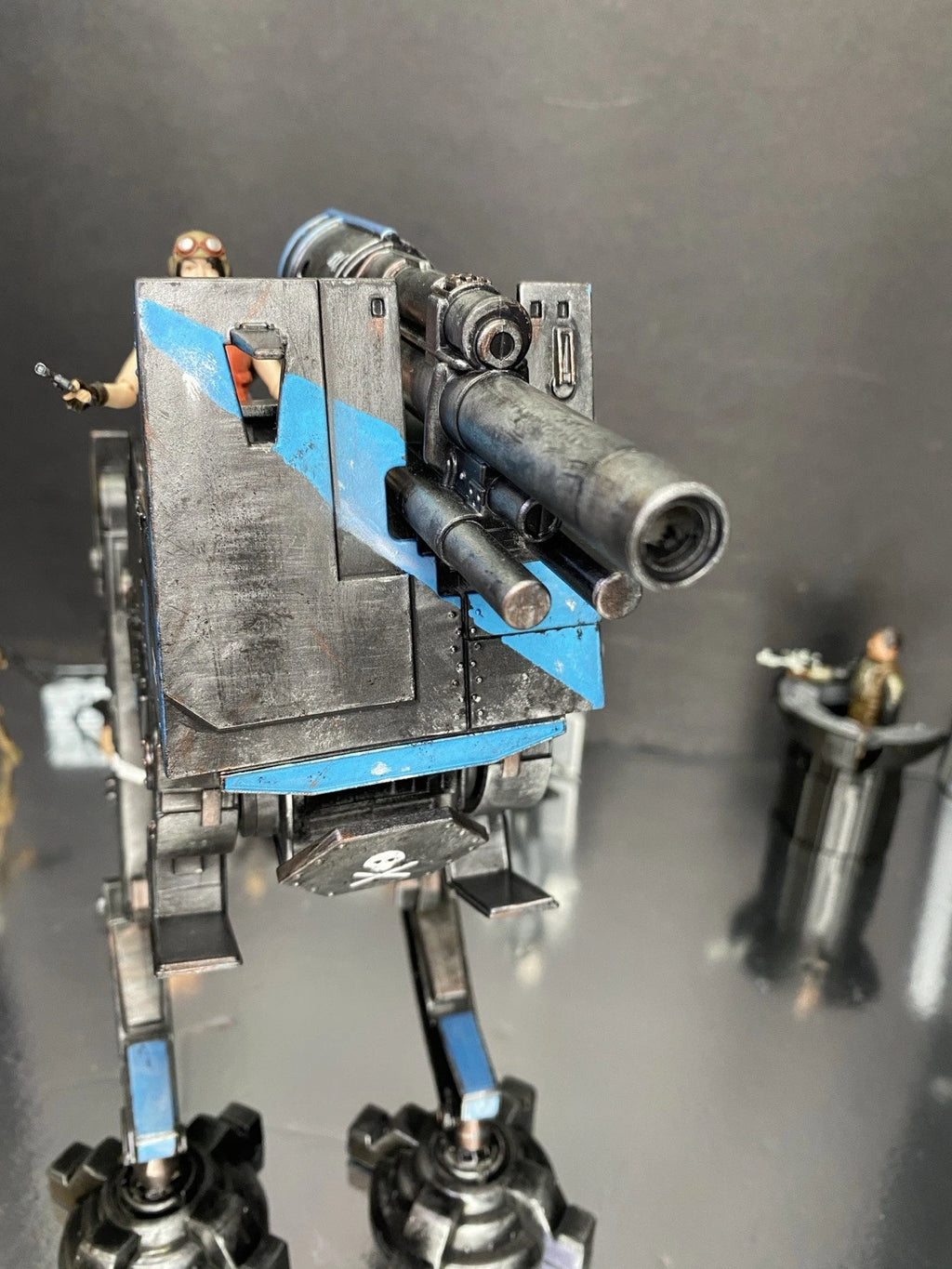 Blue Jackal Custom Imperial AT-DT War Walker 1:18 Hand-Painted One-Off Star Wars