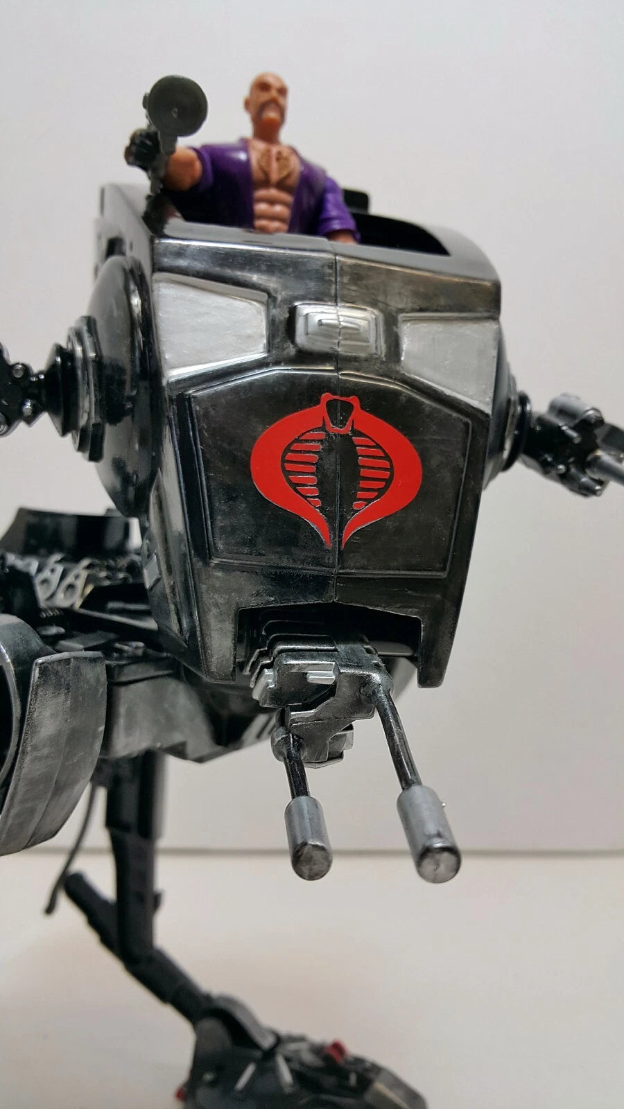 GI Joe Cobra x Star Wars Black Series AT-ST Mandalorian Vintage Collection - view 15