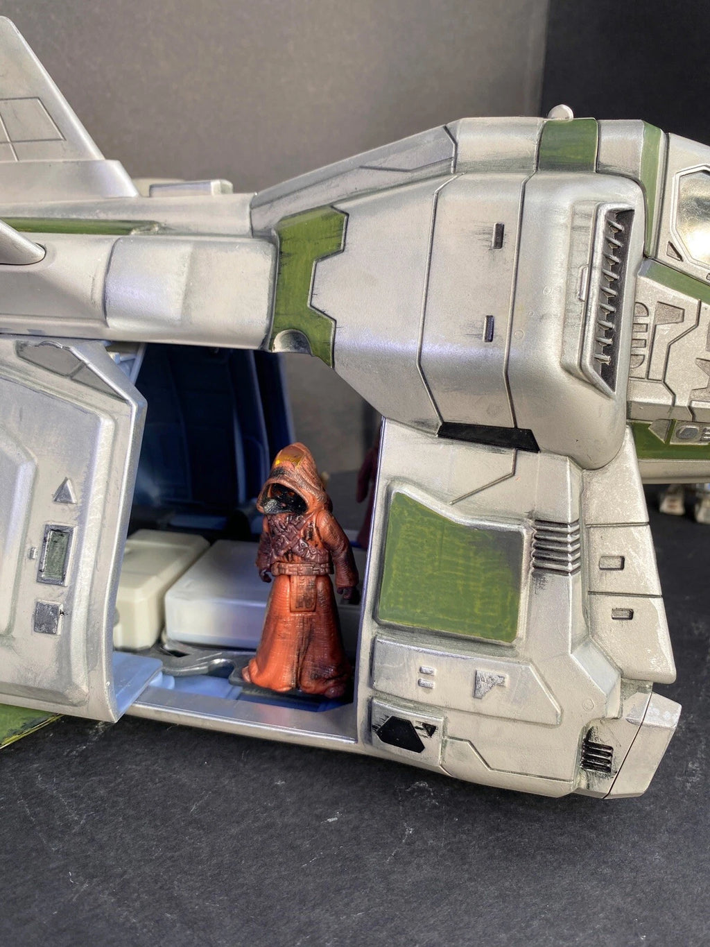 Imperial Shuttle “Pale Vengeance” – Custom Star Wars Kenner Black Series Display