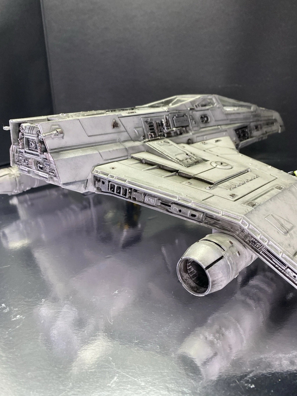 T-52 E-Wing Ghost Hound Imperial Interceptor Star Wars Andor Kenner Collectible