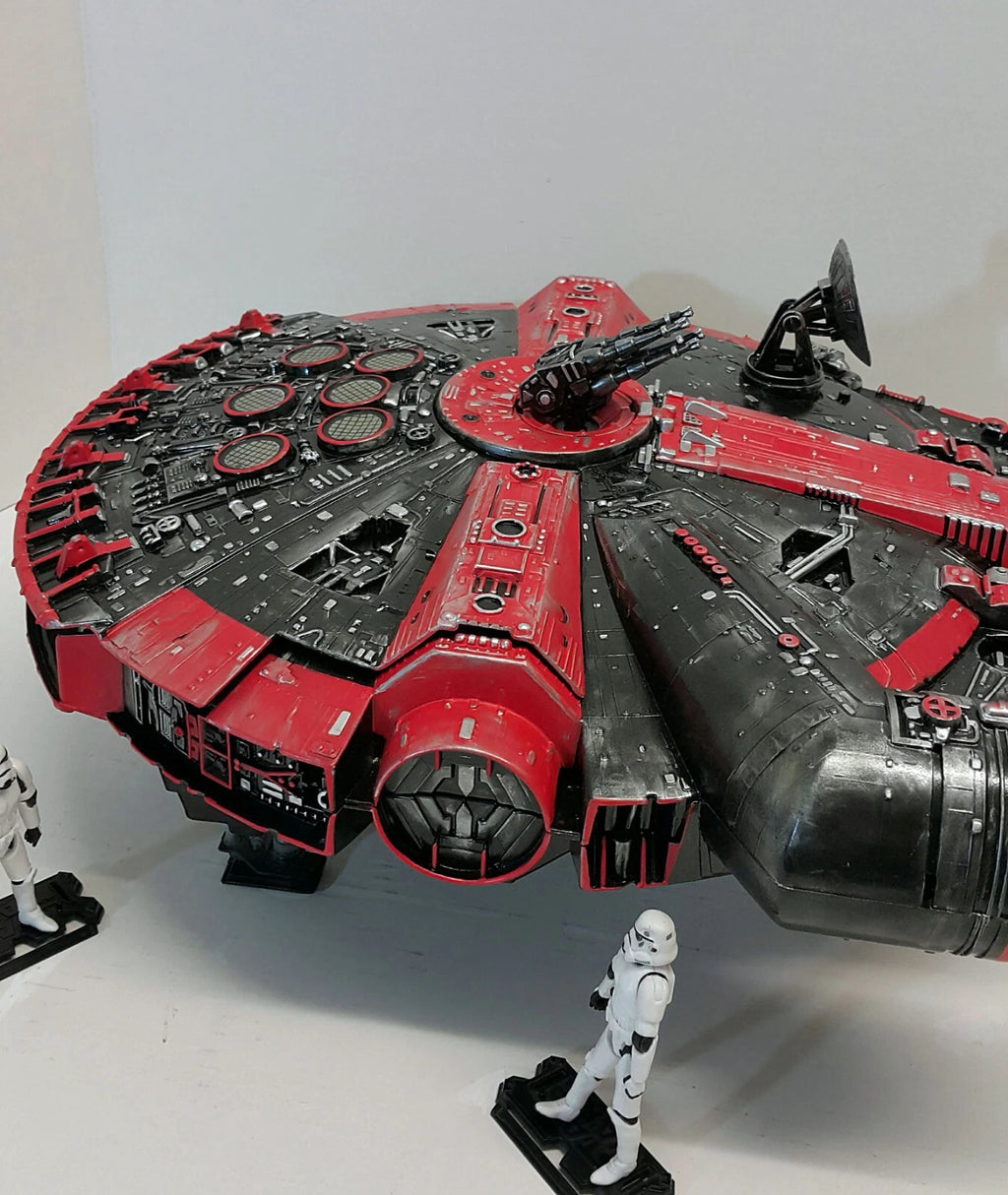Star Wars IRON HOWL Millennium Falcon New Hope Return of Jedi Vintage Custom - view 5