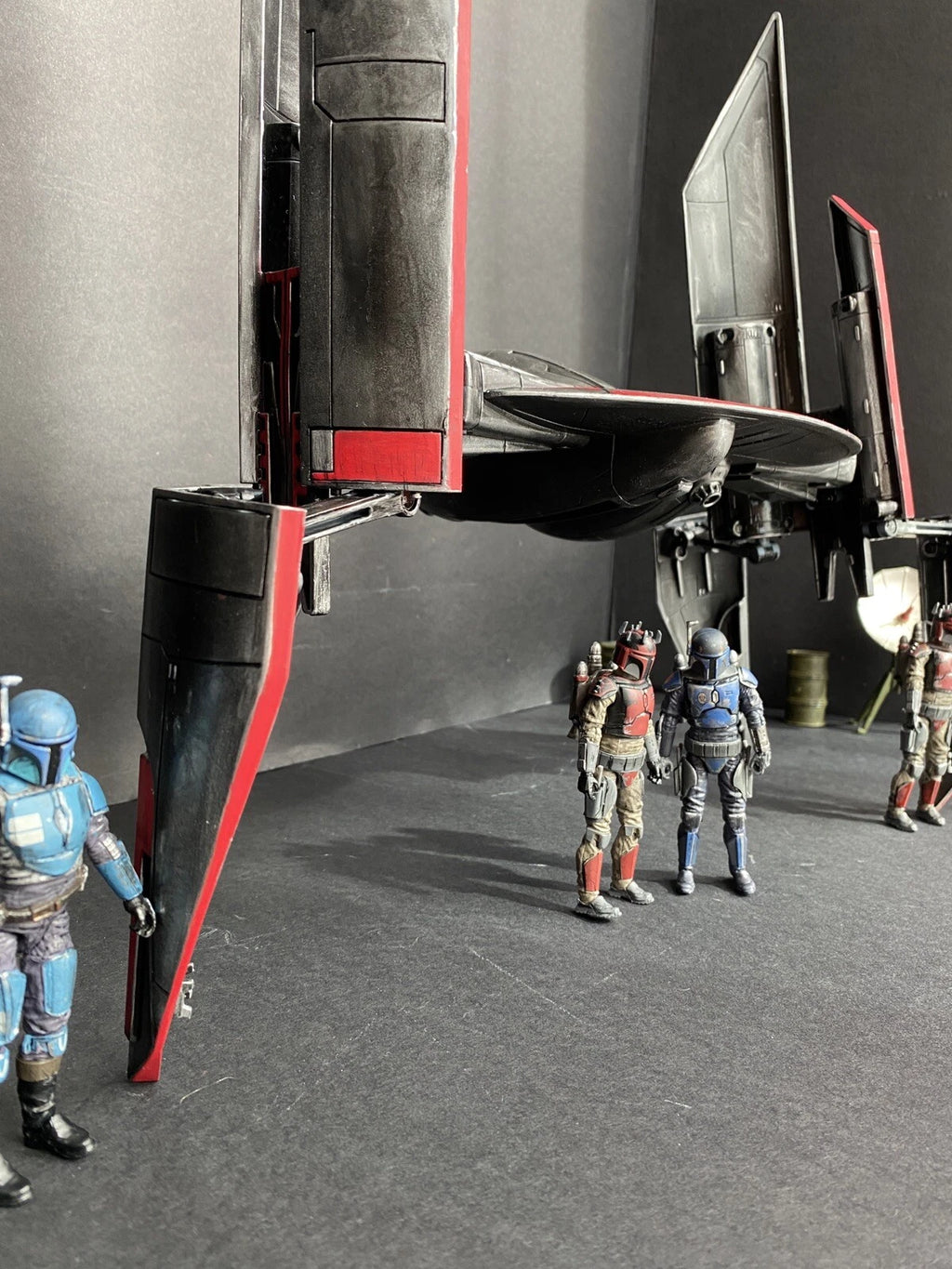 Star Wars Mandalorian Death Watch Droid Fighter Clone Wars Darth Maul Custom