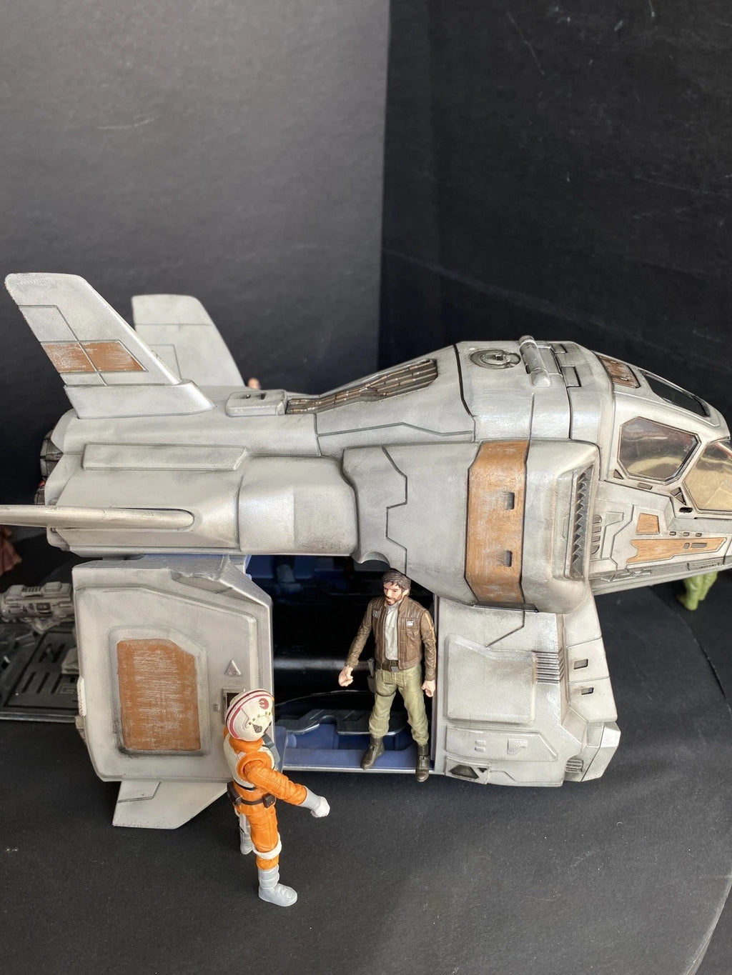 City Perimeter Courier-7 Custom Logan’s Run Shuttle Diorama Sci-Fi Vehicle