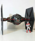 STAR WARS Obsidian Fang Tie Fighter Interceptor | Hand Painted Sith Starfighter
