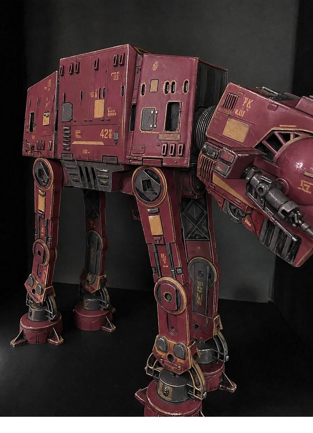 STAR WARS AT-AT WALKER CUSTOM COMMISSION HOTH EMPIRE STRIKES BACK VINTAGE KENNER