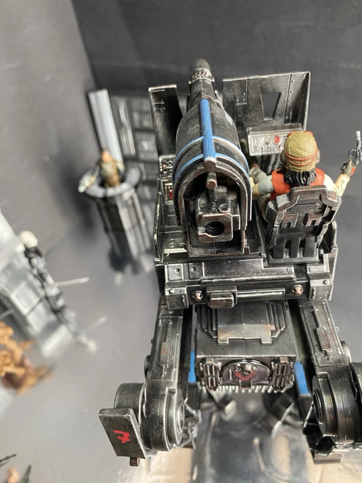 Blue Jackal Custom Imperial AT-DT War Walker 1:18 Hand-Painted One-Off Star Wars
