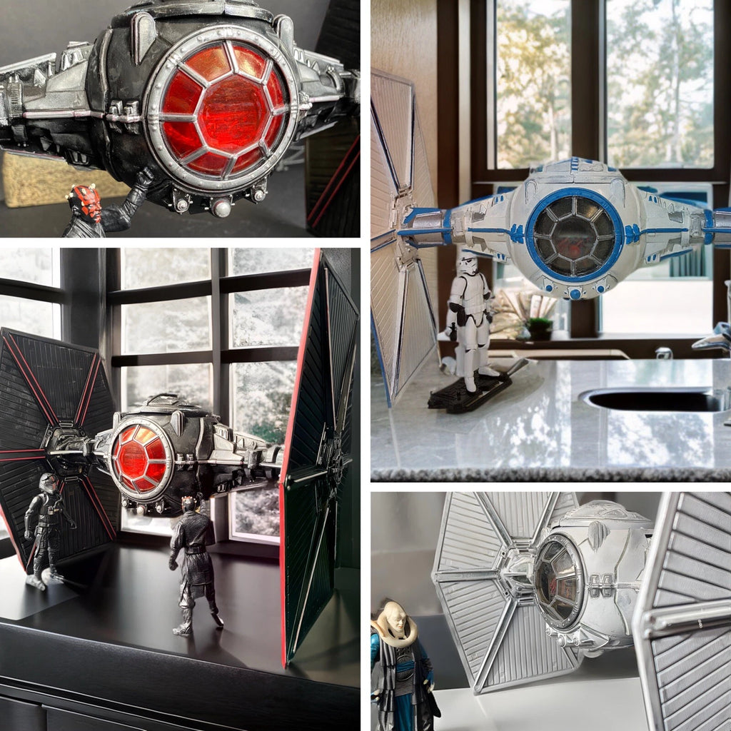 Tie Fighter Avenger You Pick Star Wars Andor Vintage Mustafar Coruscant Custom
