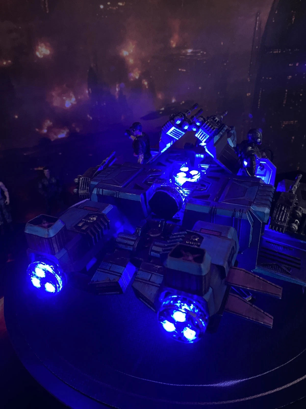 Aliens Weyland Yutani Siege Lander | Custom Colonial Marine Gunship Romulus APC