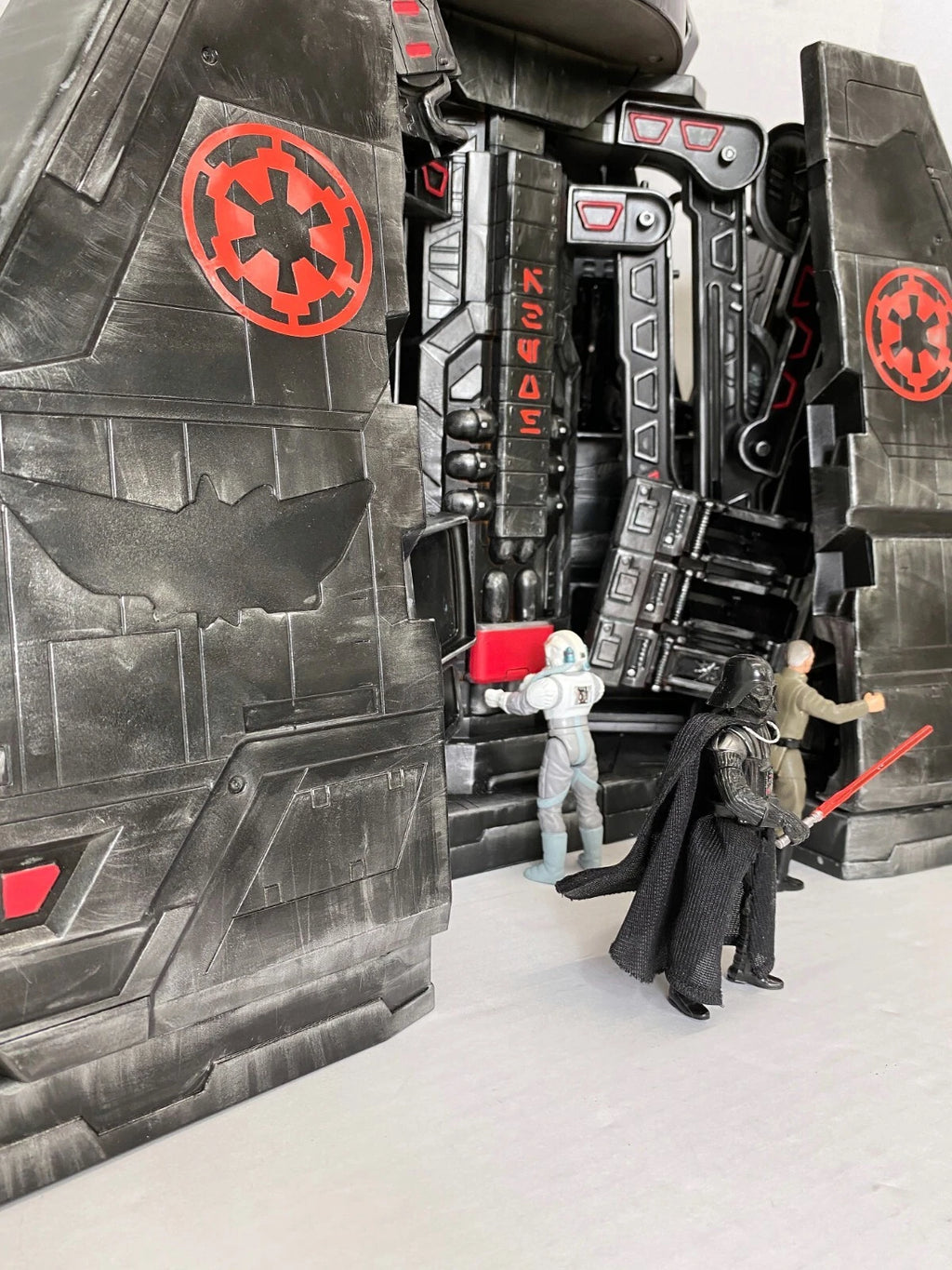 Star Wars Imperial Outpost 3.75 1:18 Playset Diorama Sith Vintage Kenner Custom - view 21