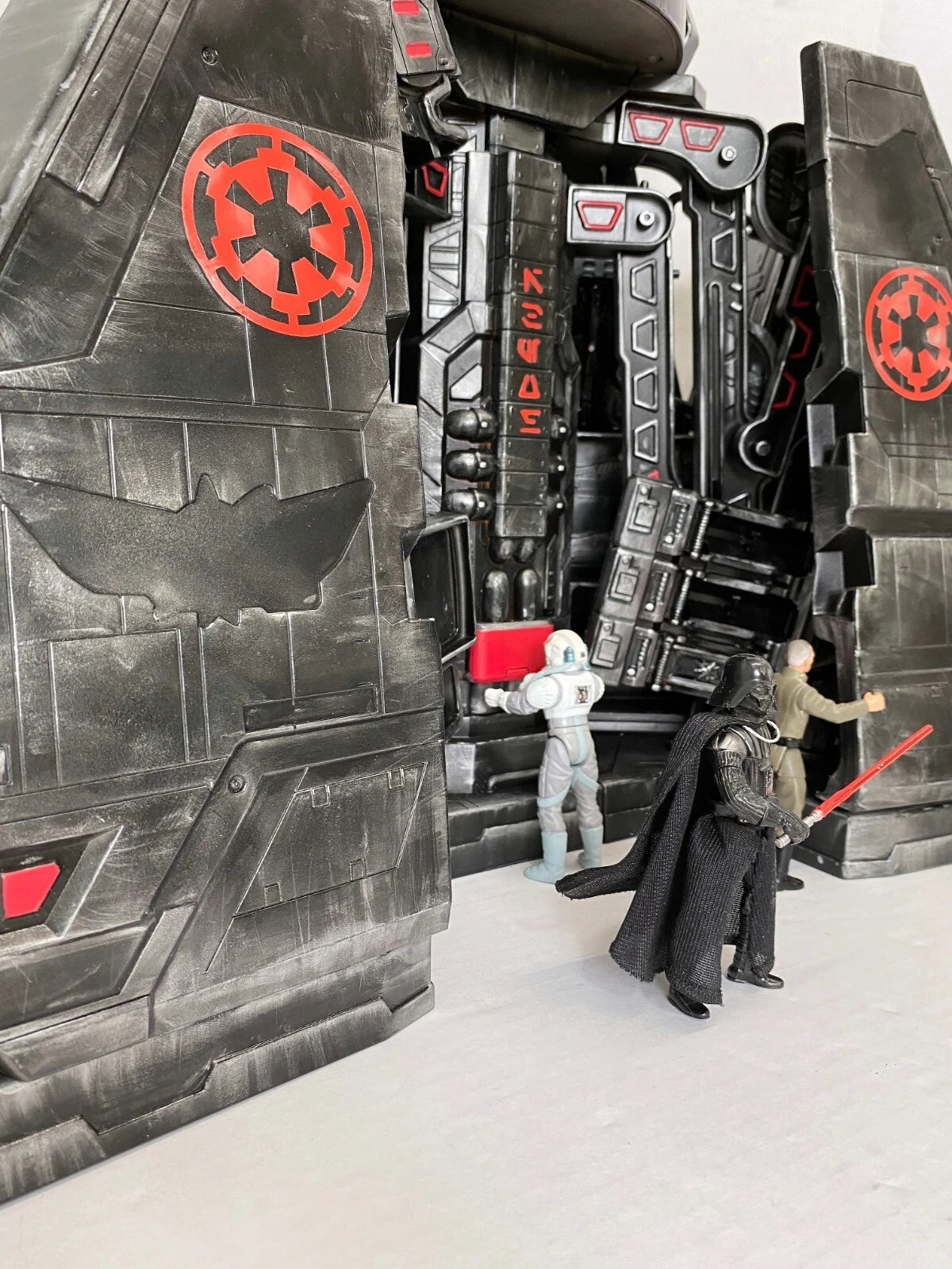 Star Wars Imperial Outpost 3.75 1:18 Playset Diorama Sith Vintage Kenner Custom - view 21