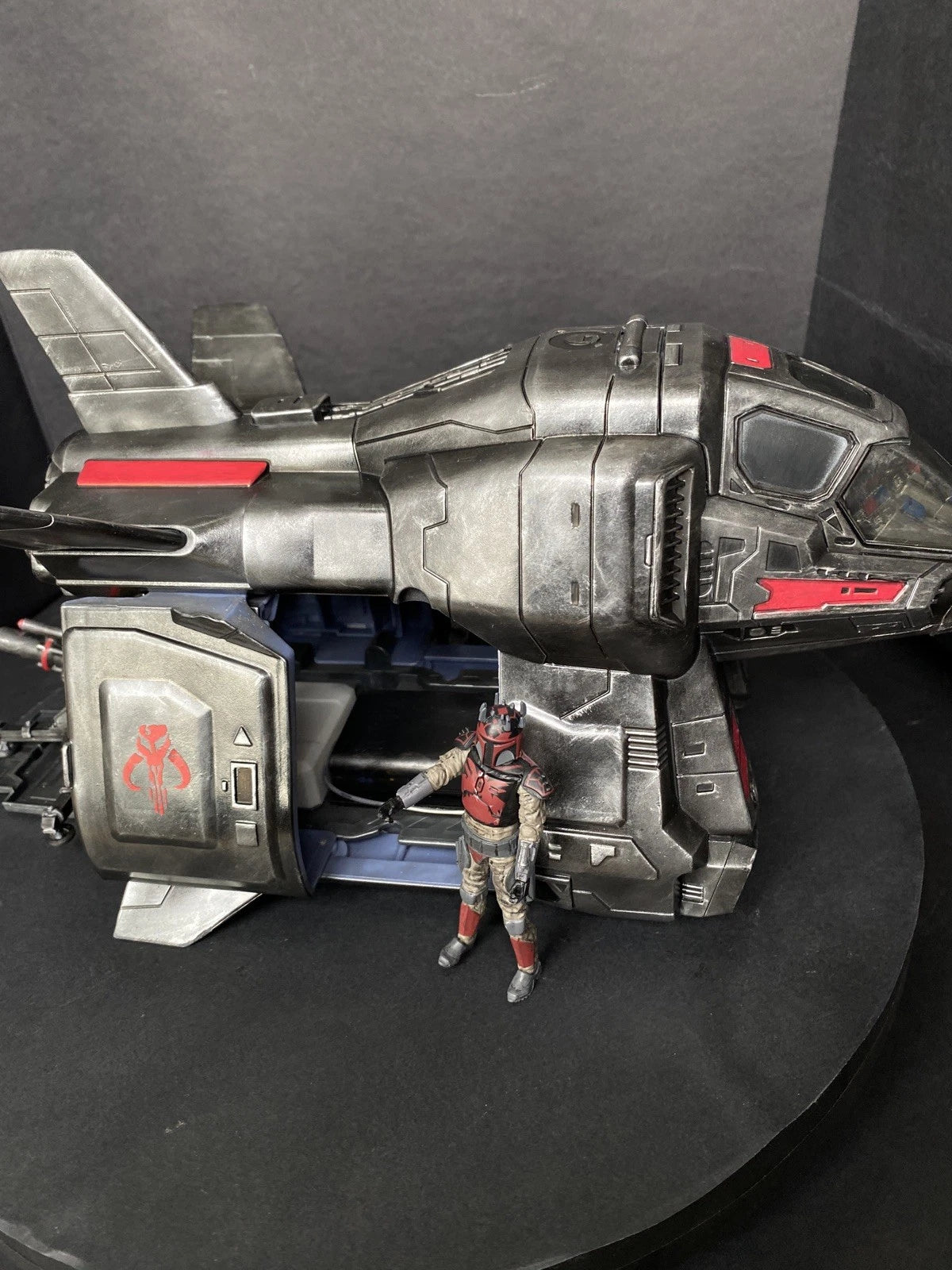 HISS-VTOL “Black Asp” – Cobra Dropship Gunship 3.75” Custom G.I. Joe collectible