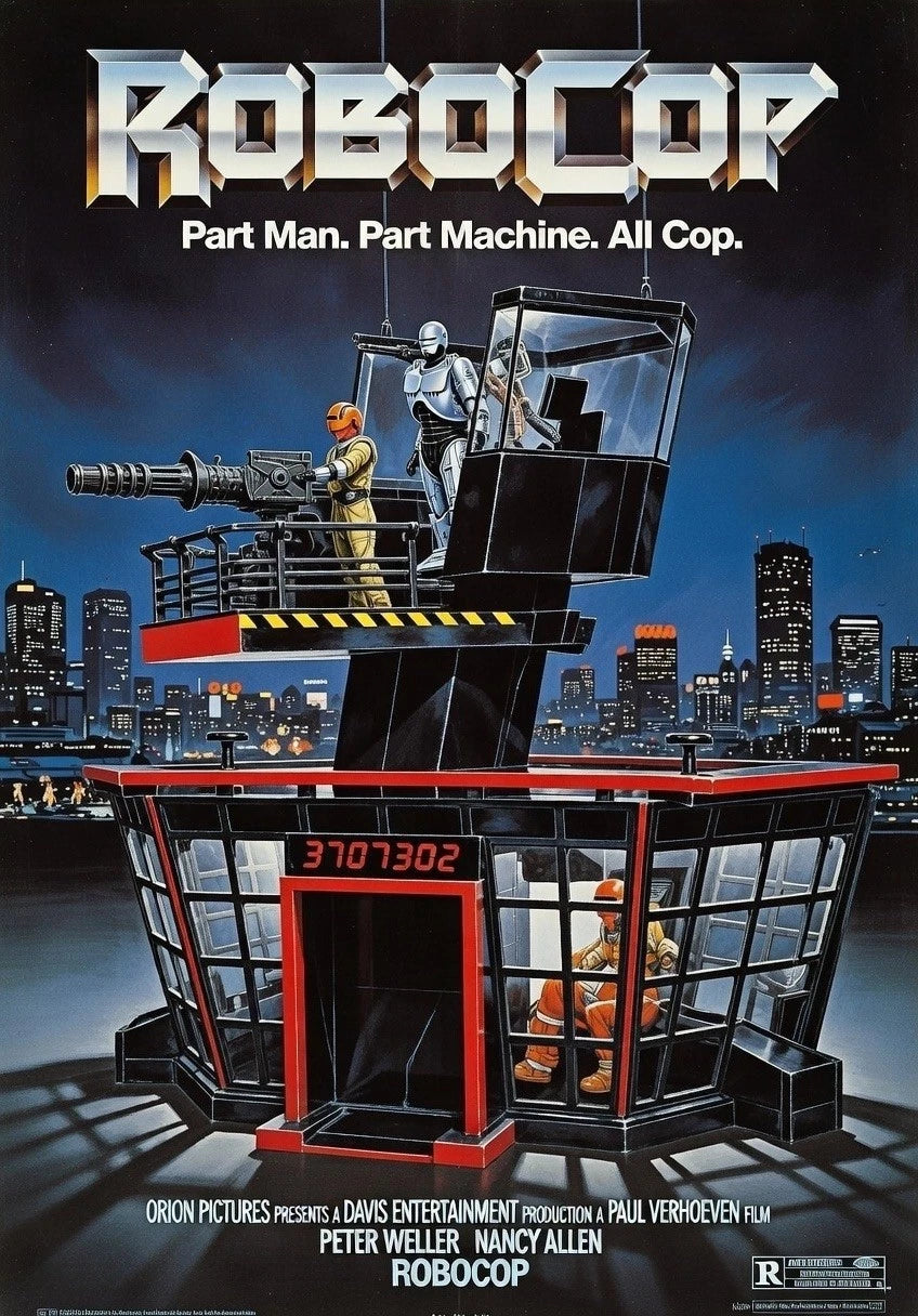 Robocop Ironwatch Sentinel Tower OCP Detroit Security Checkpoint kenner Custom