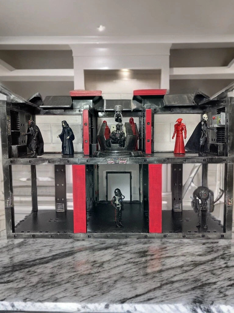 Star Wars Yavin 4 Imperial Headquarters Jedi Empire Vintage Sith Kenner Custom - view 5