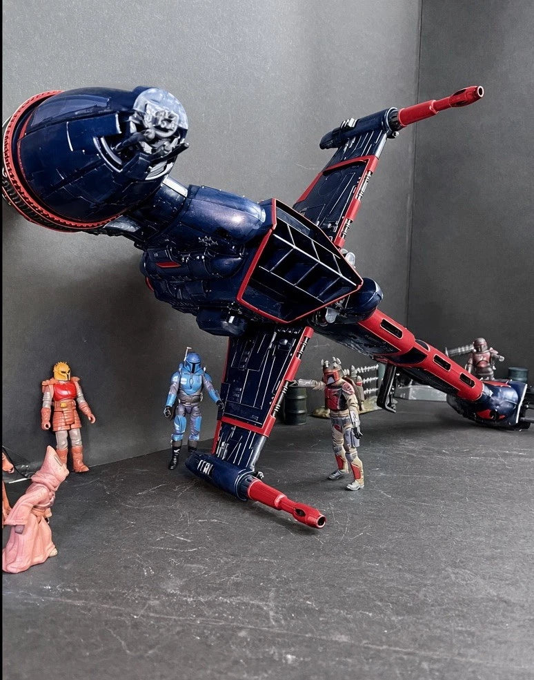 Star Wars B-Wing Custom ROTJ commission Andor Hoth Vintage Kenner Collectible