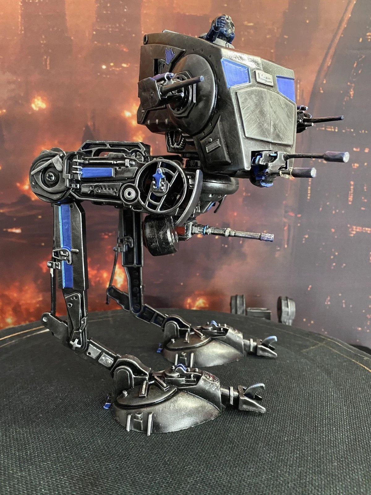 STAR WARS CUSTOM SHADOW TALON AT-ST COMMISSION HANDMADE VINTAGE KENNER COLLECTOR
