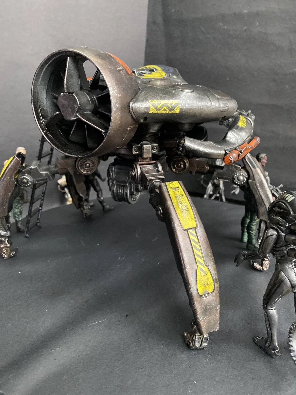 COBRA WIDOW-STINGER VAS-9 Assault Walker Custom VTOL Gunship GI Joe collectible