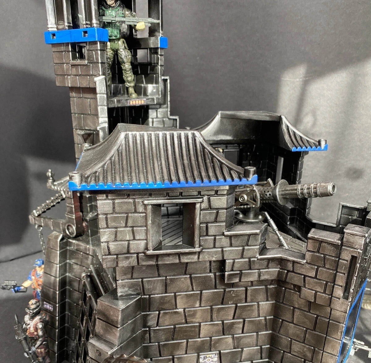 GI JOE COBRA DEVELOPMENTAL TERROR DOME Diorama 1:18 Collectible Vintage Custom