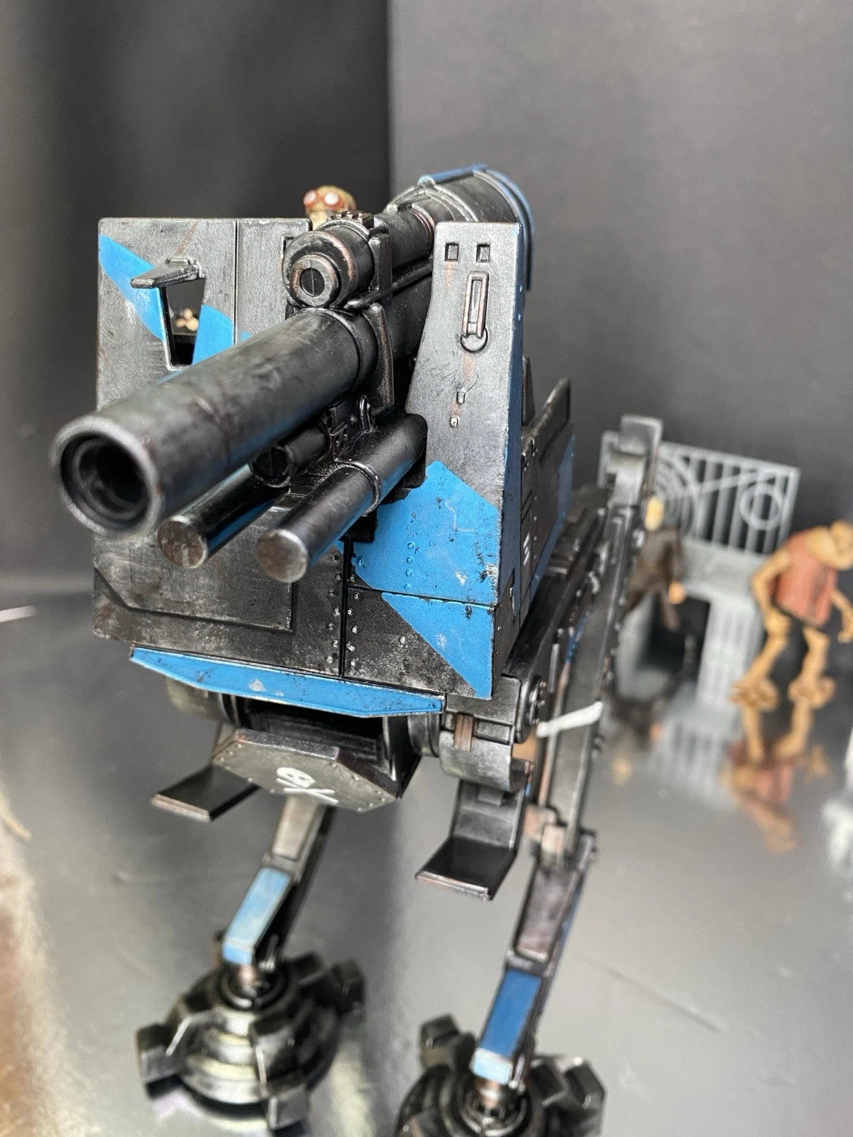 Blue Jackal Custom Imperial AT-DT War Walker 1:18 Hand-Painted One-Off Star Wars