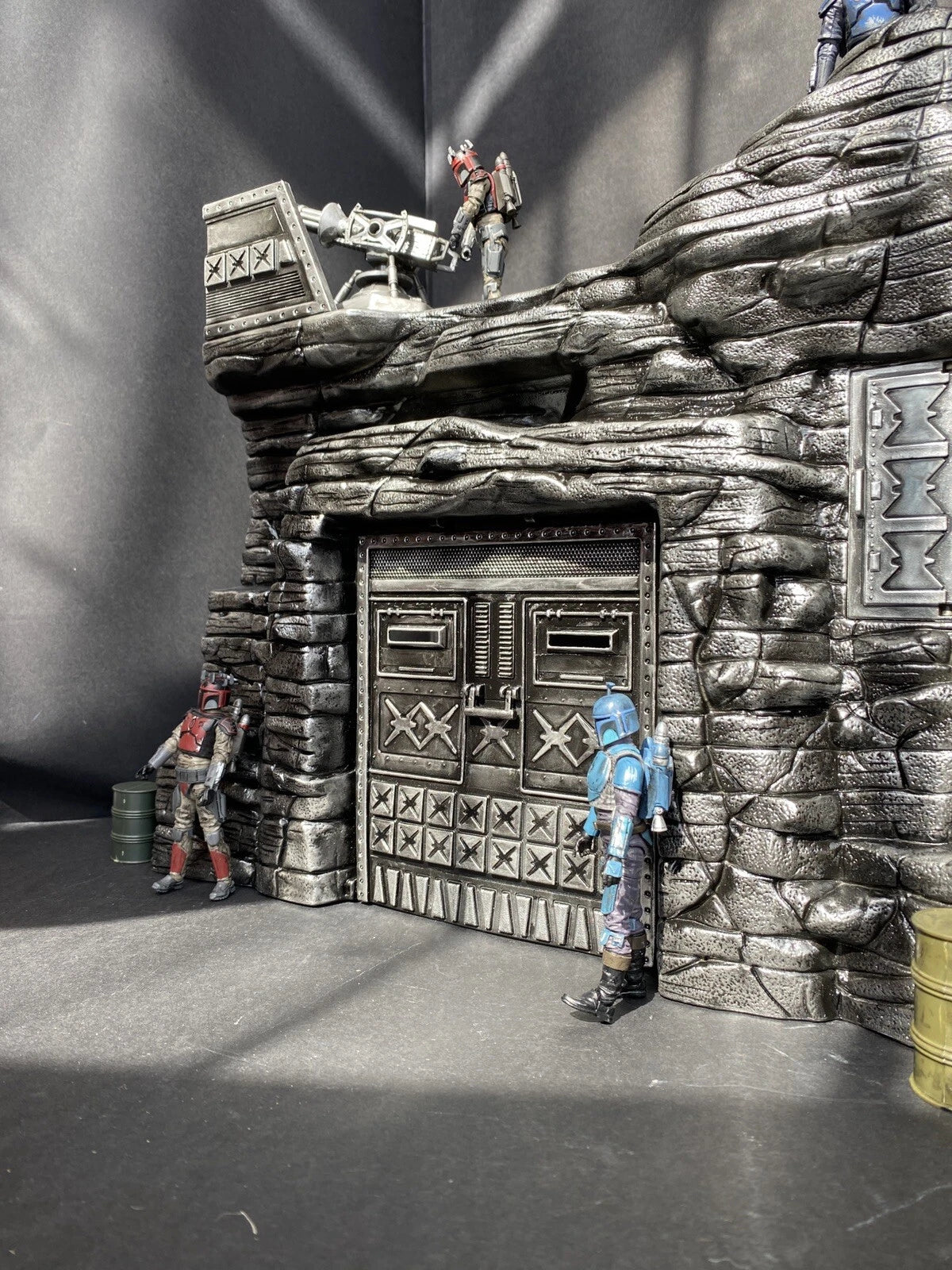 Star Wars Andor Kraytfall Vault Door Bastion | Mandalorian Siege Holdout Diorama