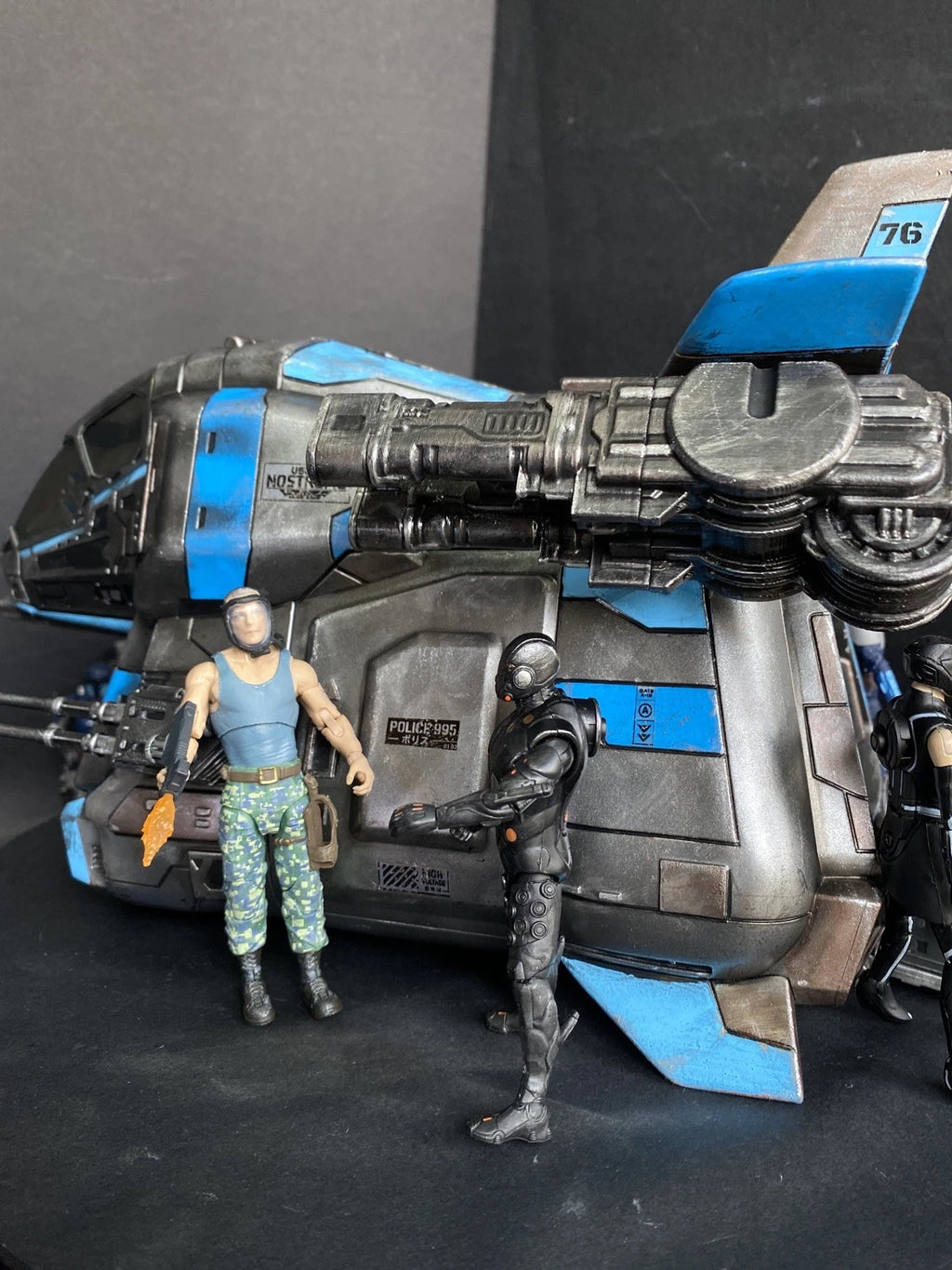 K-76 Dropship – Custom Andor Star Wars vintage Kenner Mandalorian Collectible