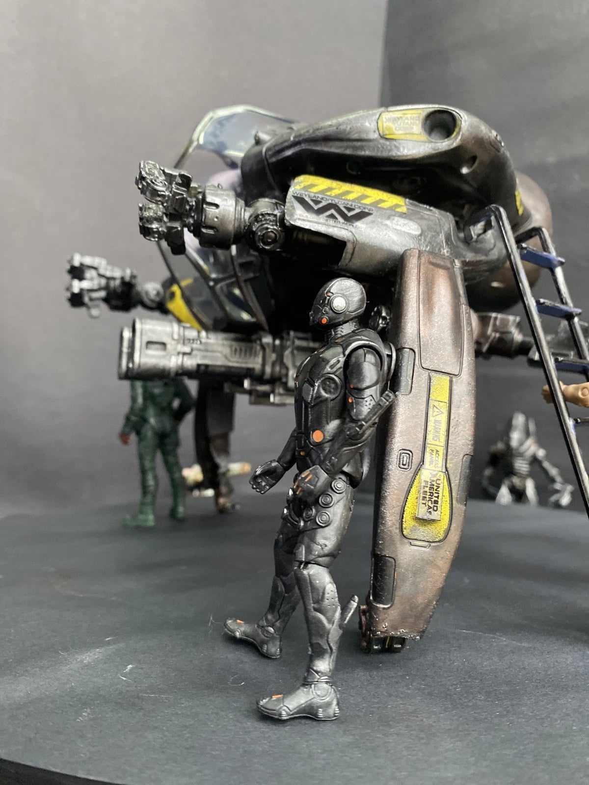 COBRA WIDOW-STINGER VAS-9 Assault Walker Custom VTOL Gunship GI Joe collectible