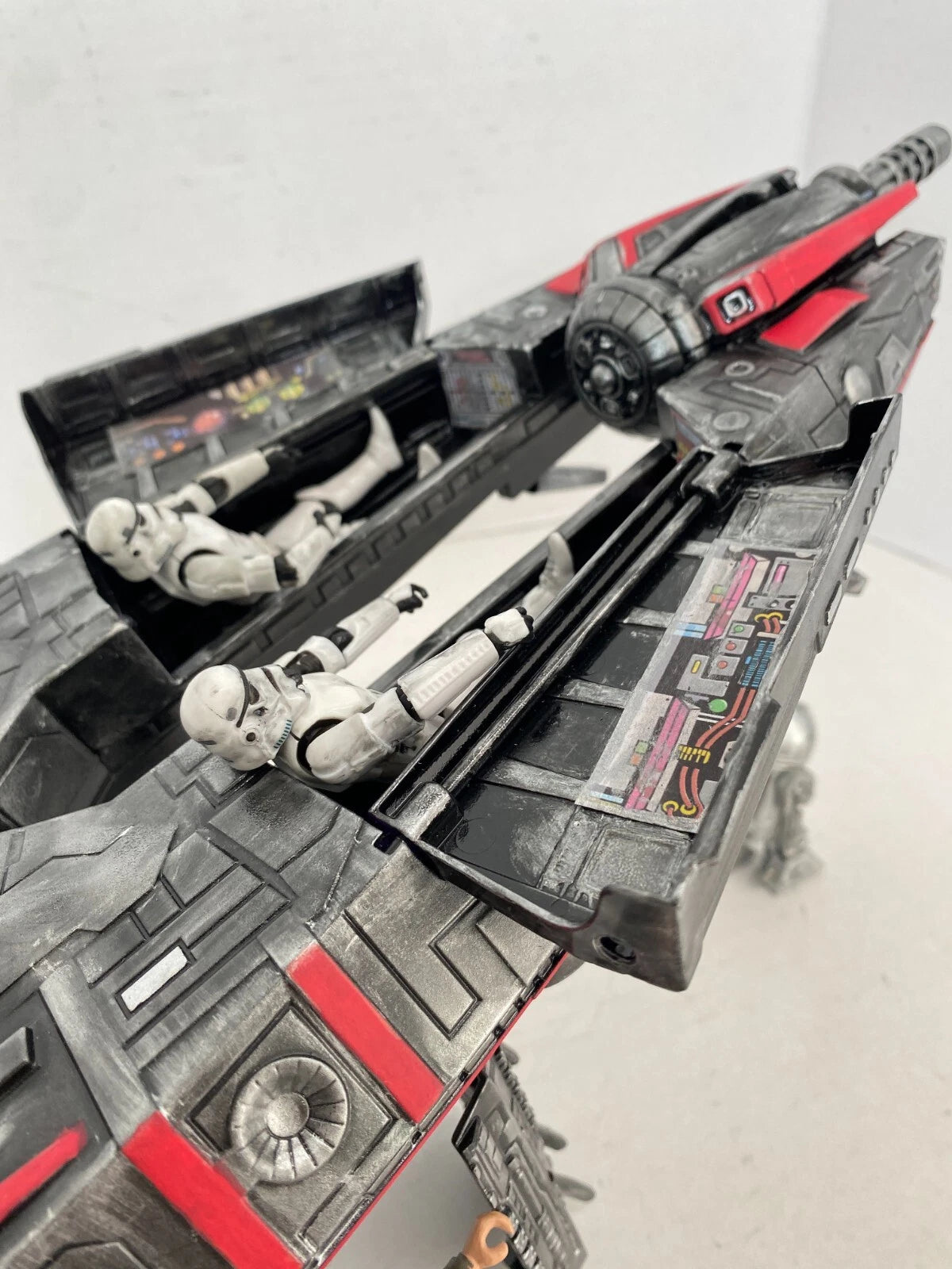 Star Wars Andor Assault Ship Starfighter Empire Vintage Kenner Collectible - view 12
