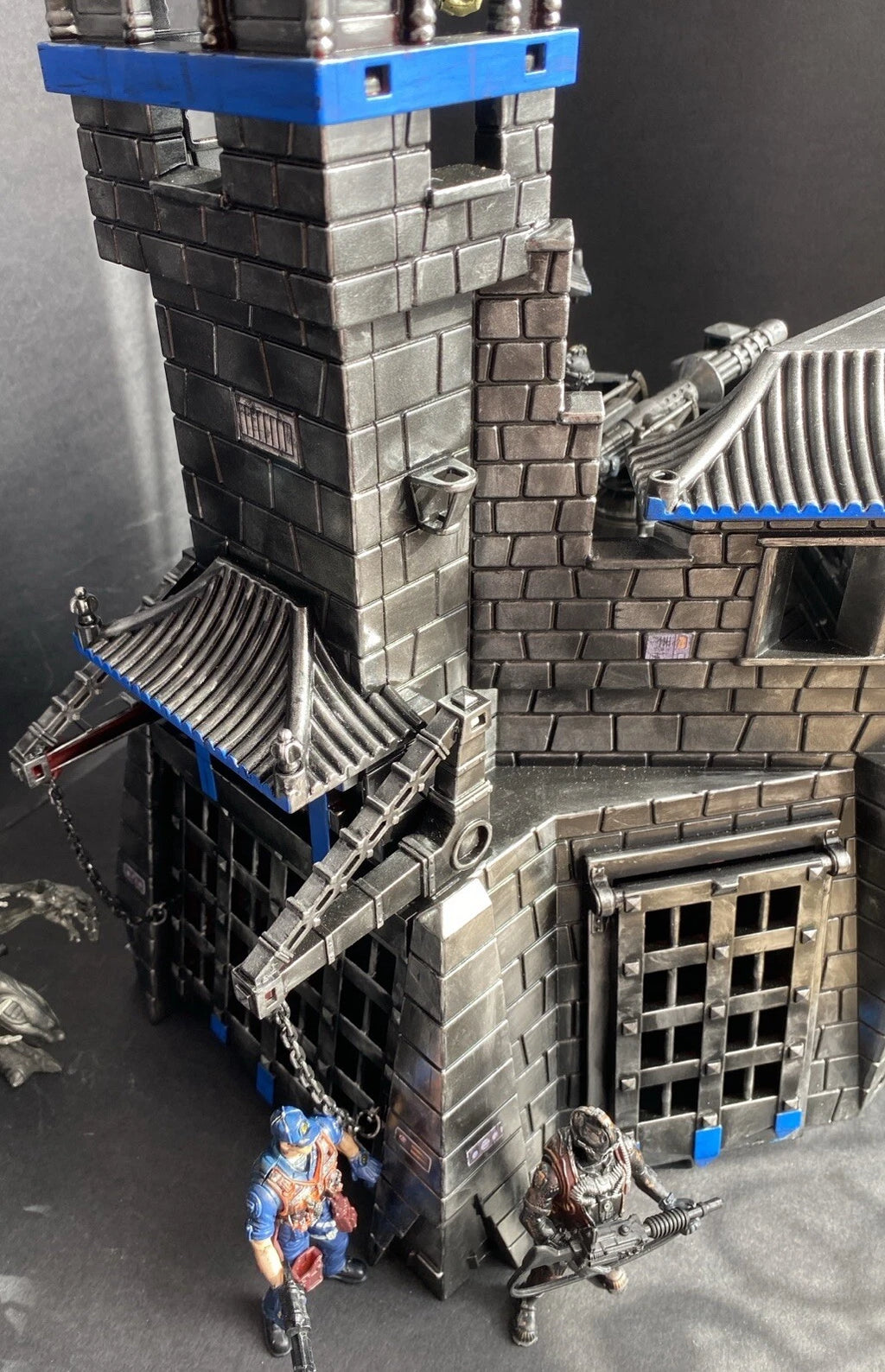 GI JOE COBRA DEVELOPMENTAL TERROR DOME Diorama 1:18 Collectible Vintage Custom