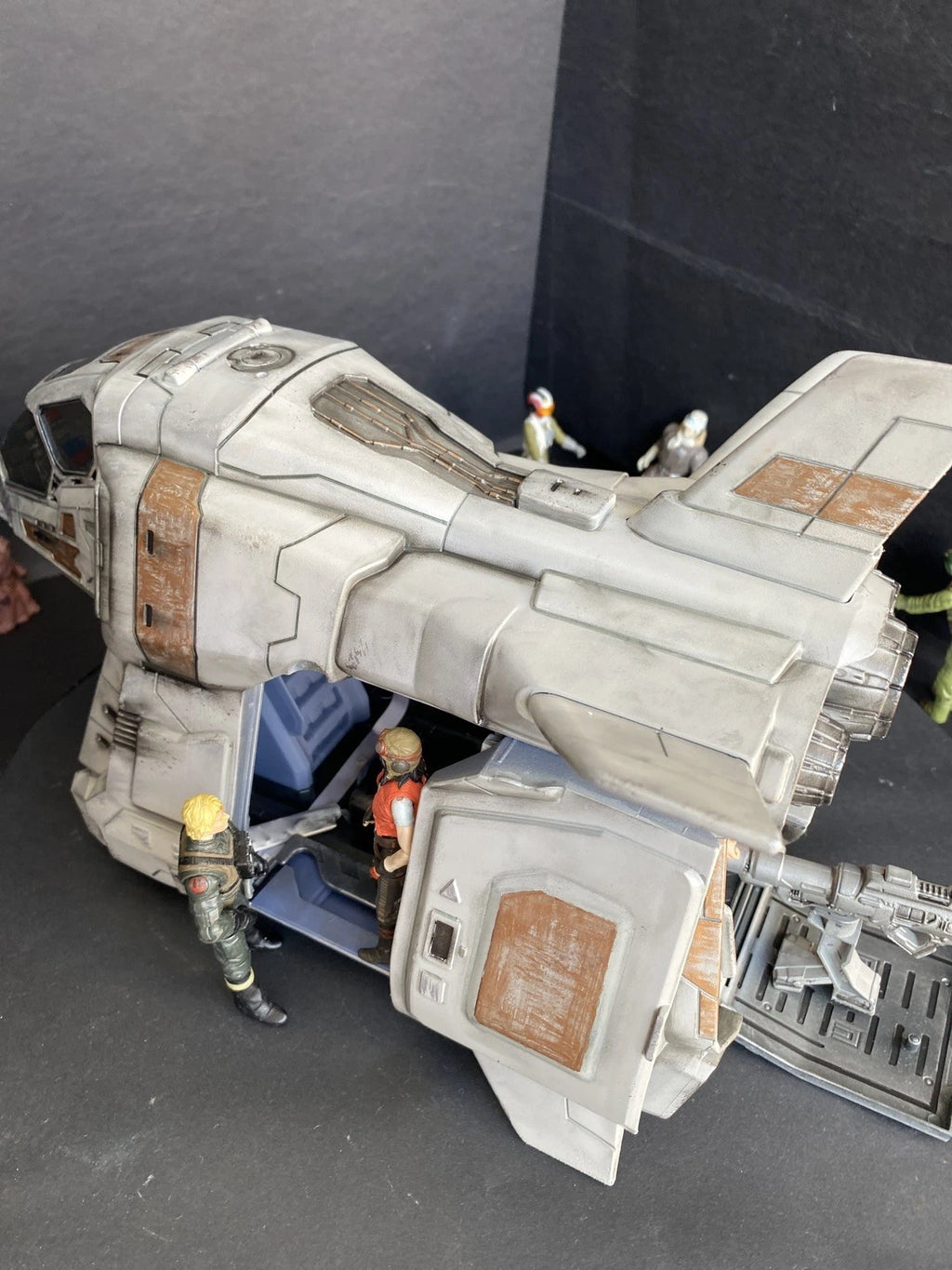 City Perimeter Courier-7 Custom Logan’s Run Shuttle Diorama Sci-Fi Vehicle