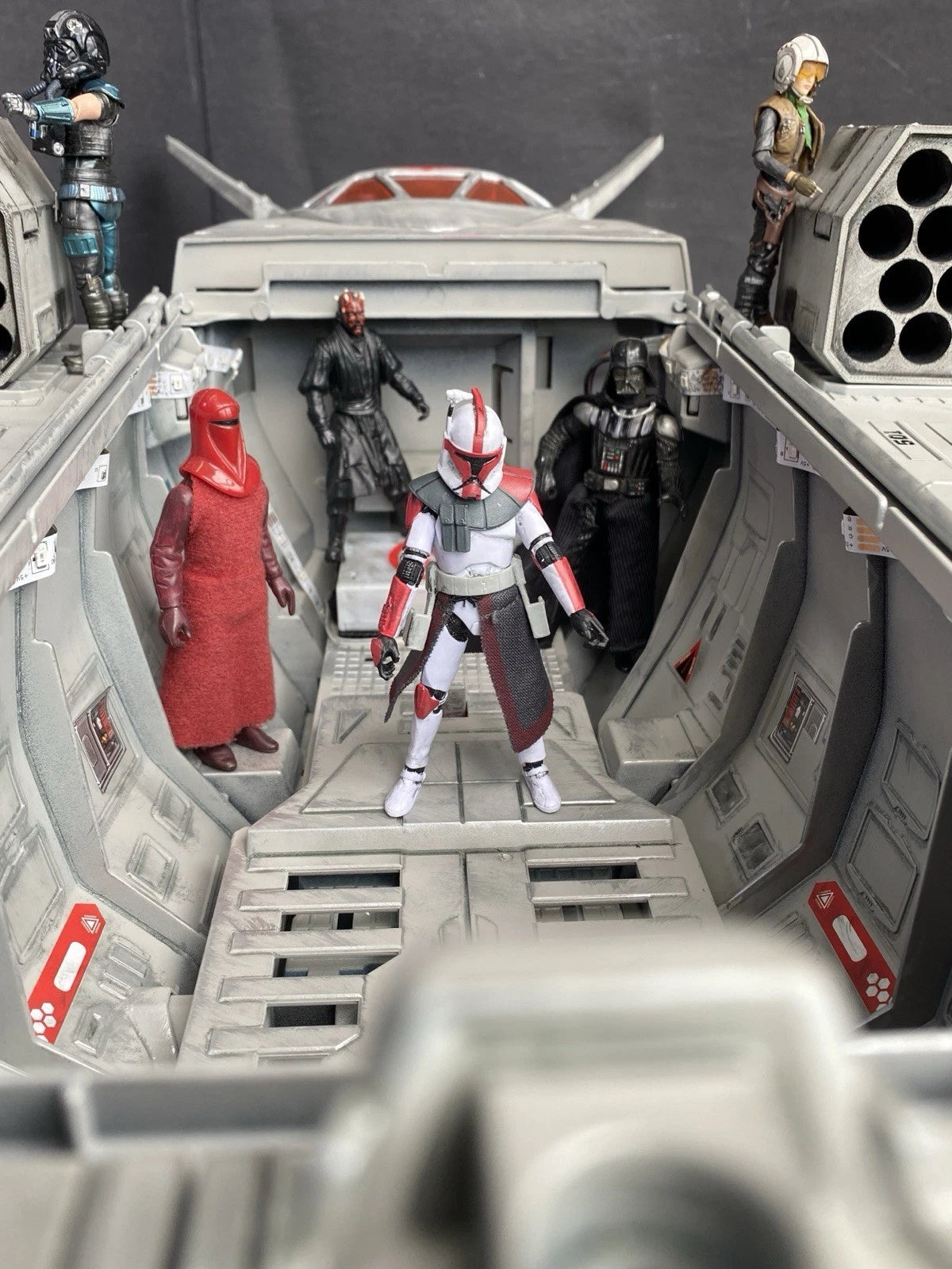 Dark Sentinel 501st Gunship Star Wars Andor Clone Wars Kenner Collectible