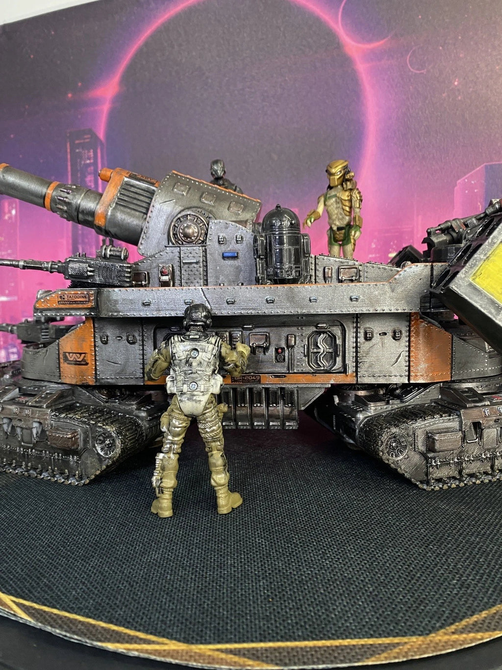 GI JOE ARCLIGHT “SIEGE MULE” Heavy Artillery kenner vintage Cobra collectible