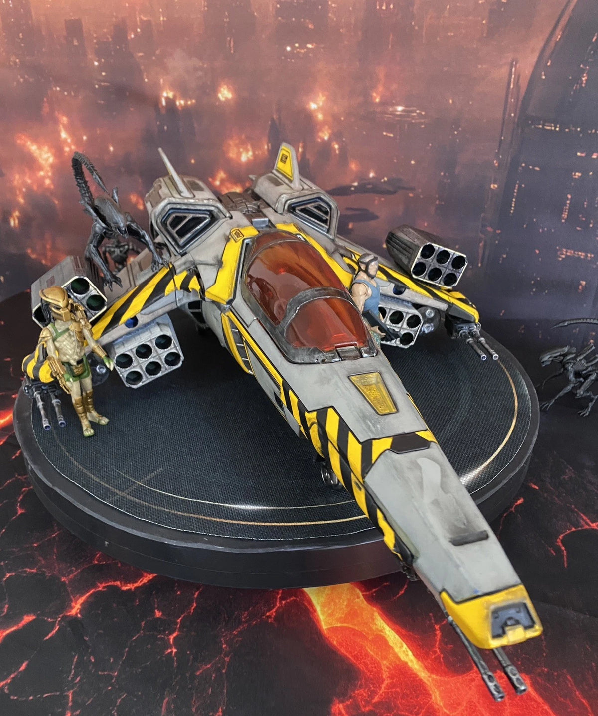 Weyland Yutani Aliens Gunship Colonial Marines Interceptor Romulus Earth Custom
