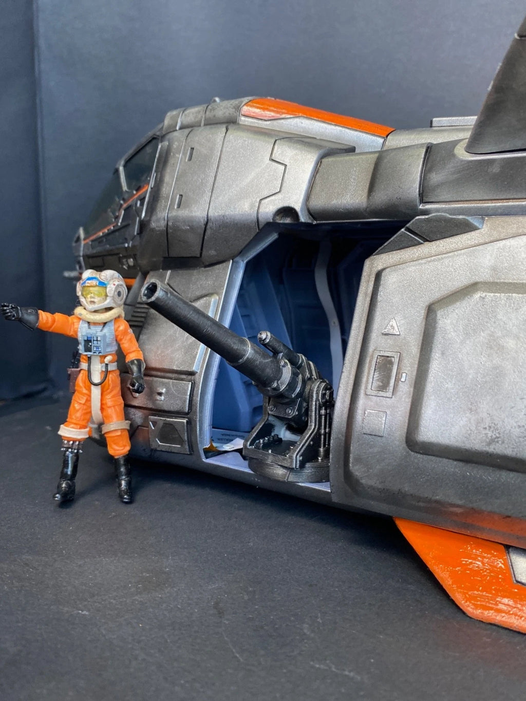 Star Wars Shuttle Gunship Transport Andor Rogue One Clone Wars vintage Custom